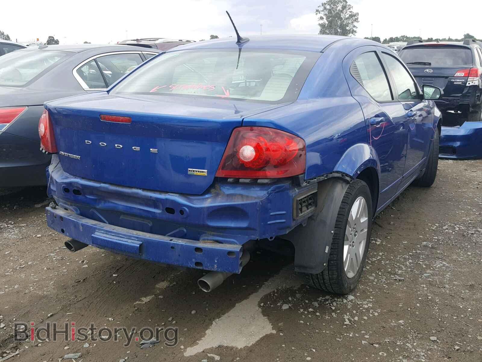 2012 DODGE AVENGER - VIN: 1C3CDZAG1CN276152 - Фото 4