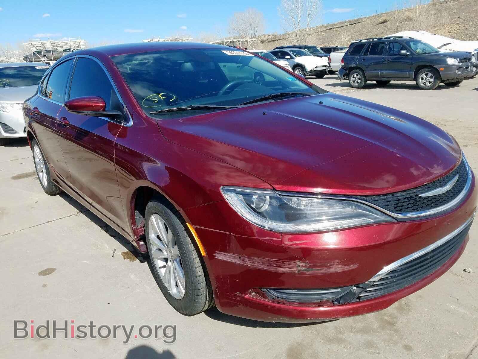 Фотография 1C3CCCAB3FN576302 - CHRYSLER 200 2015