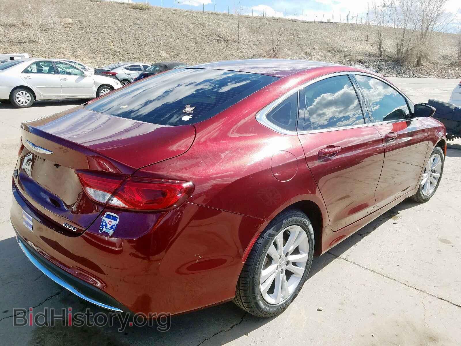 2015 CHRYSLER 200 - VIN: 1C3CCCAB3FN576302 - Фото 4