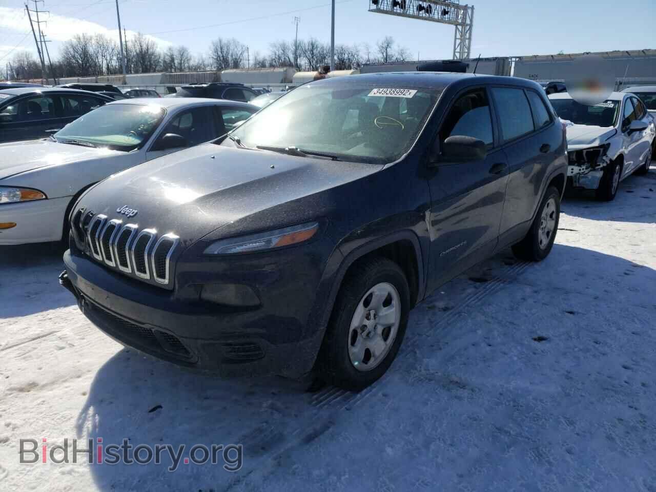 2014 JEEP CHEROKEE - VIN: 1C4PJMAB4EW165704 - Фото 2