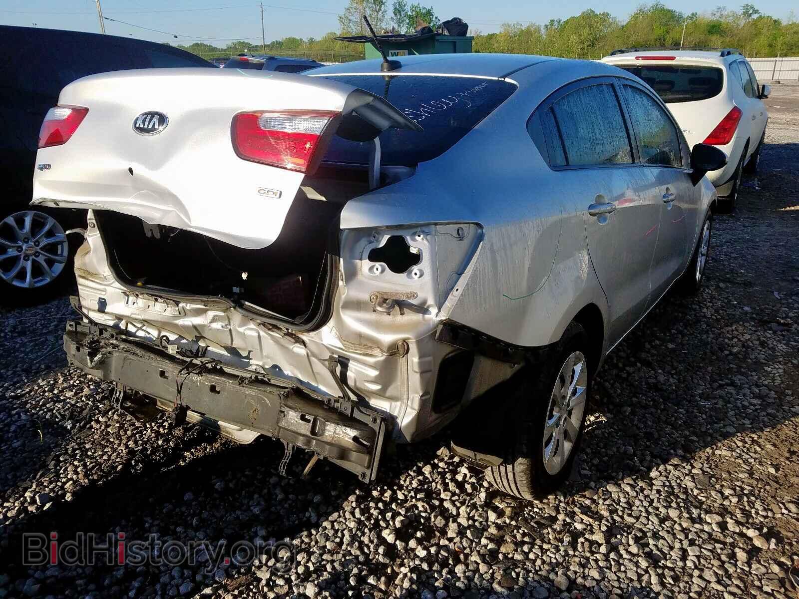 2014 KIA RIO - VIN: KNADM4A38E6364187 - Фото 4