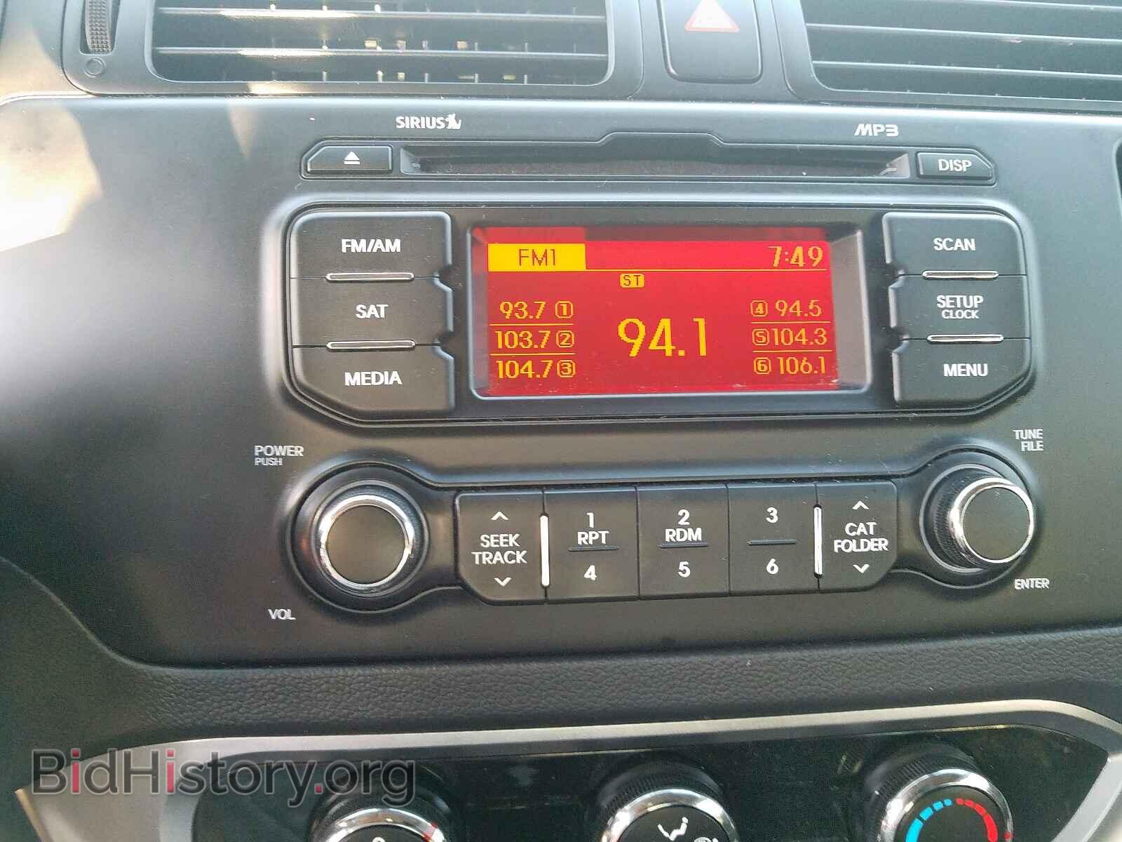 2014 KIA RIO - VIN: KNADM4A38E6364187 - Фото 9