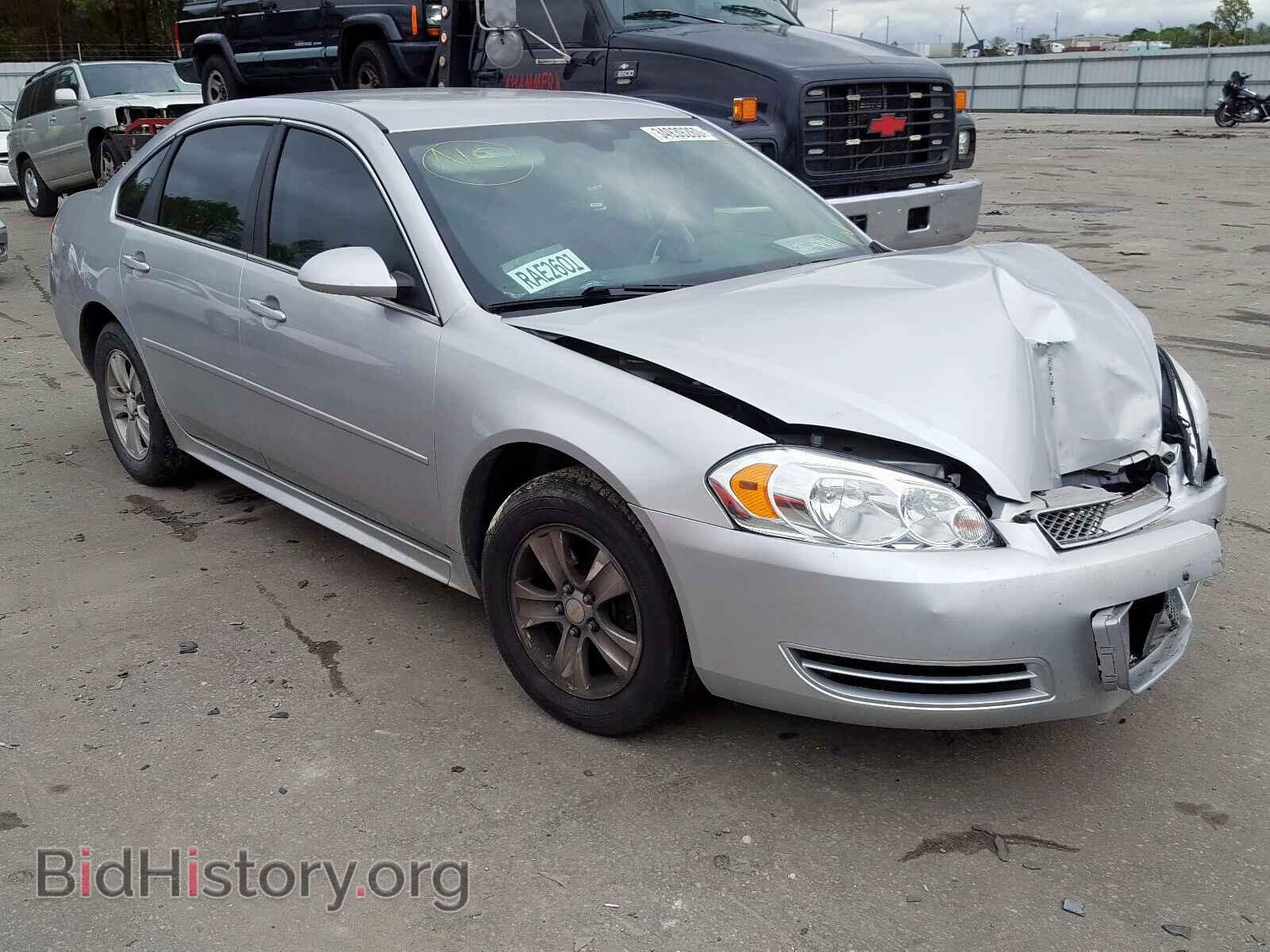 Фотография 2G1WA5E38C1143268 - CHEVROLET IMPALA 2012