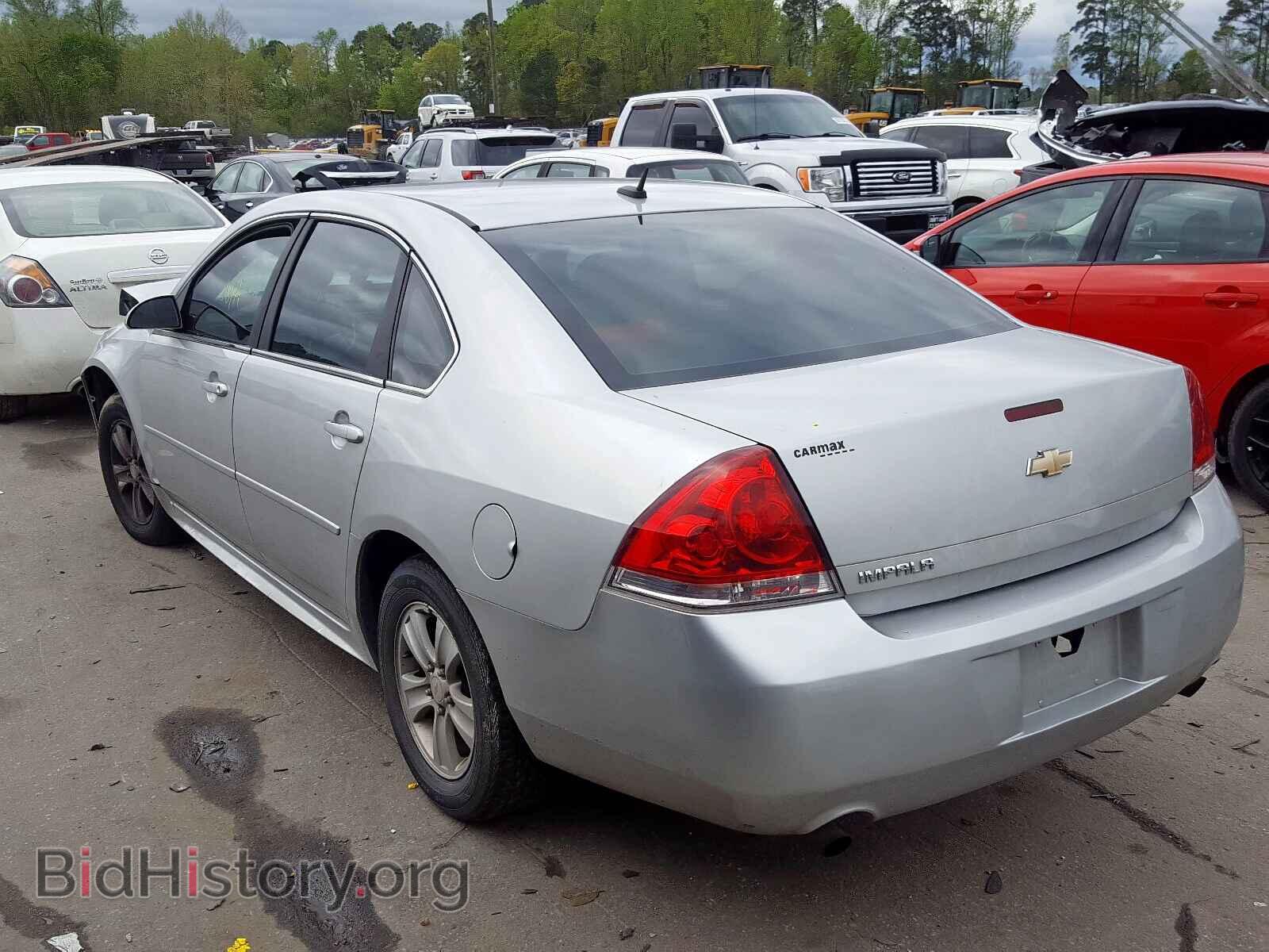 2012 CHEVROLET IMPALA - VIN: 2G1WA5E38C1143268 - Фото 3