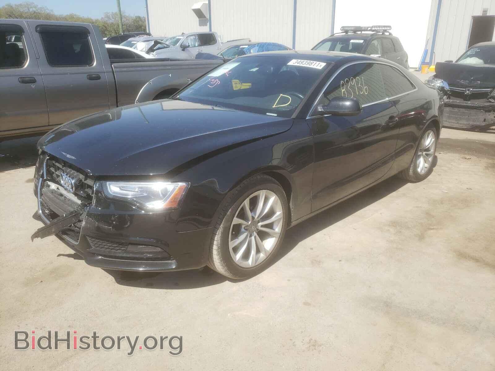 2013 AUDI A5 - VIN: WAULFAFR7DA005538 - Photo 2