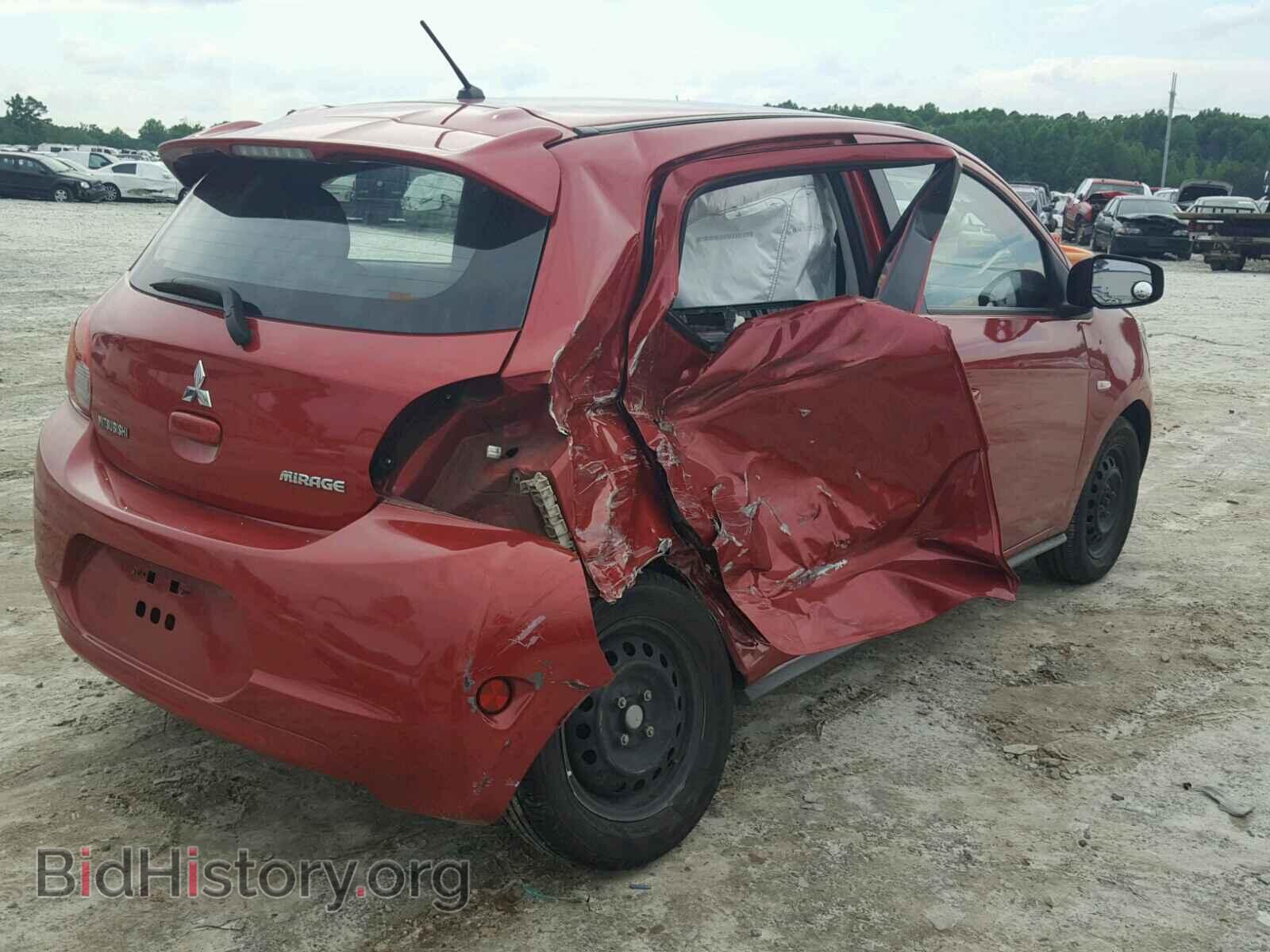 2015 MITSUBISHI MIRAGE - VIN: ML32A3HJ9FH003951 - Фото 4