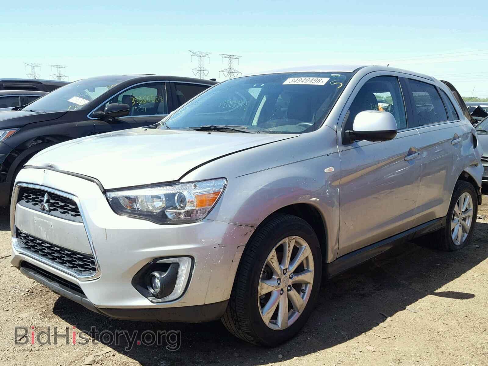 2015 MITSUBISHI OUTLANDER - VIN: 4A4AR4AU1FE039722 - Фото 2