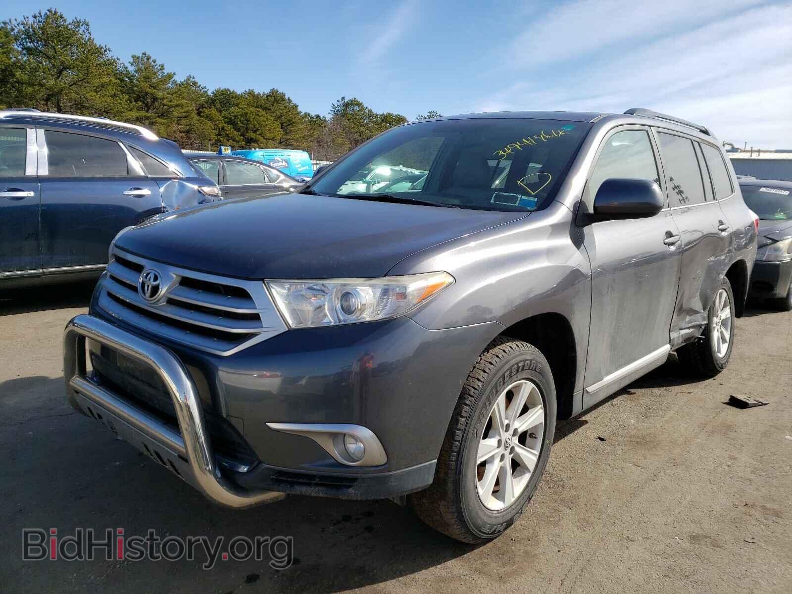 2012 TOYOTA HIGHLANDER - VIN: 5TDBK3EH4CS099586 - Фото 2