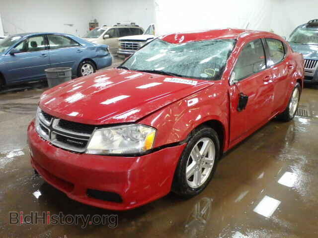 2012 DODGE AVENGER - VIN: 1C3CDZCB4CN177844 - Фото 2