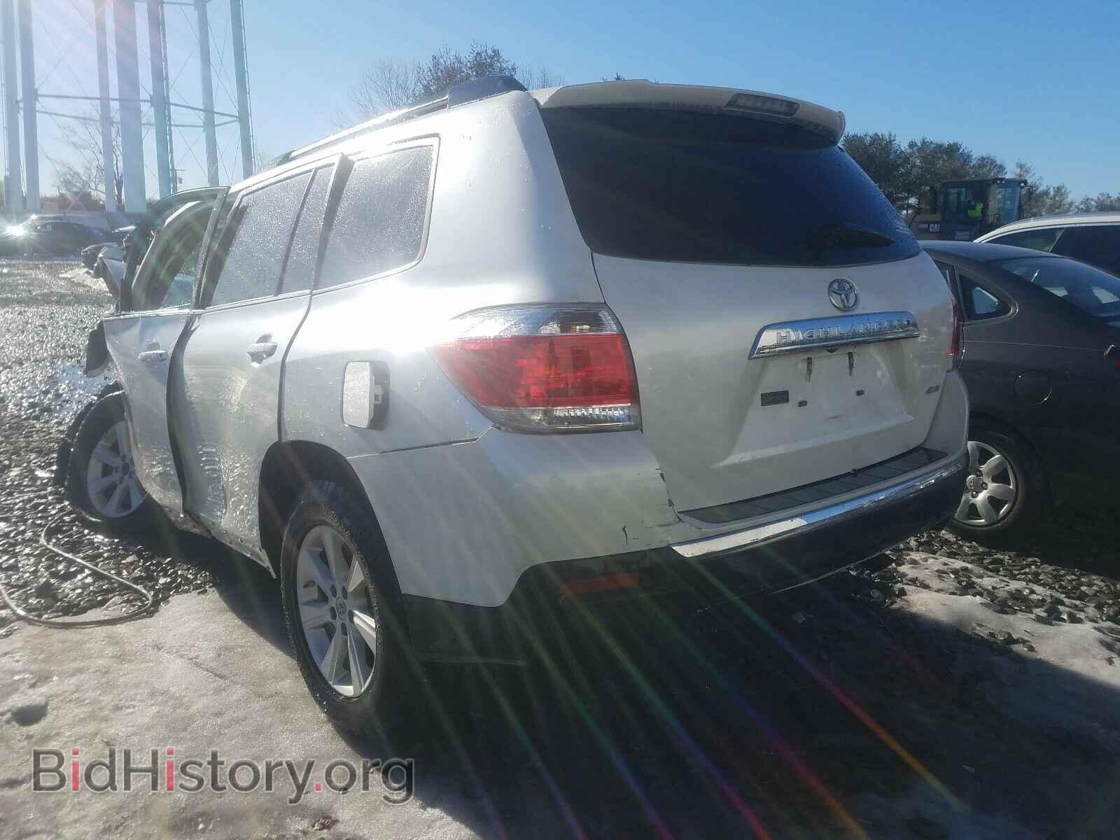 2012 TOYOTA HIGHLANDER - VIN: 5TDBK3EH7CS158534 - Фото 3