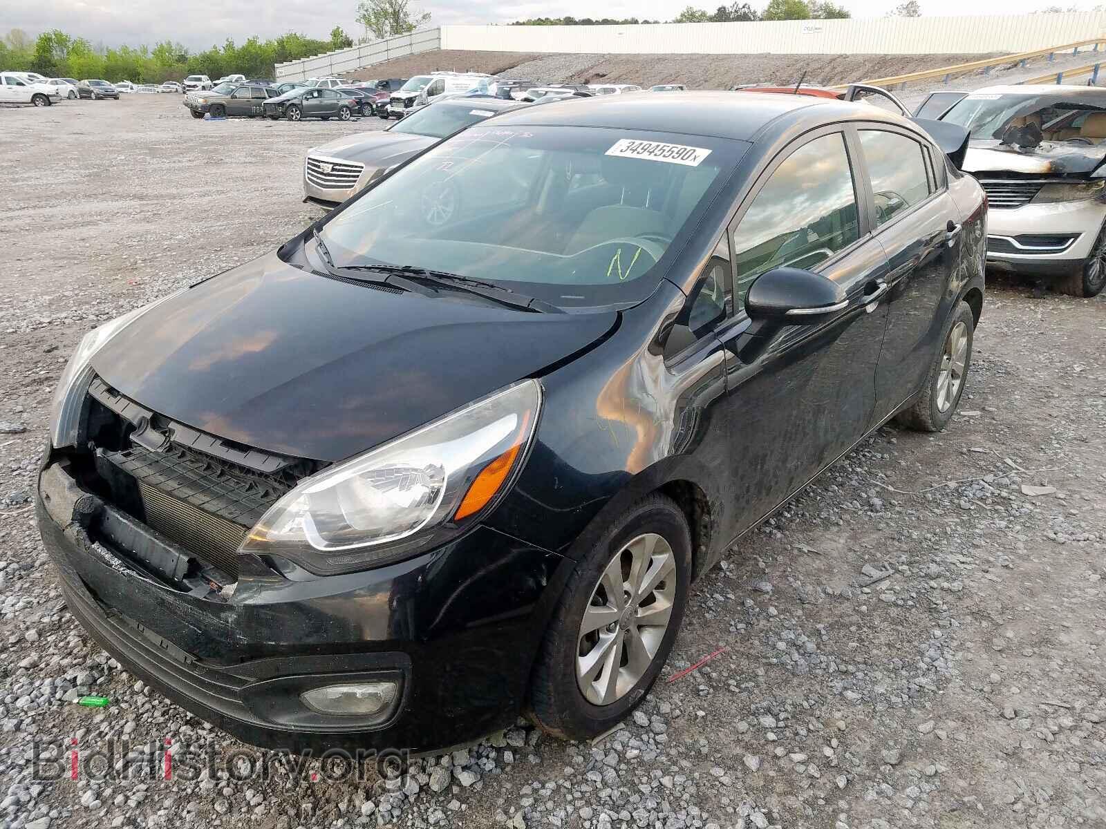 2015 KIA RIO - VIN: KNADN4A37F6459967 - Фото 2