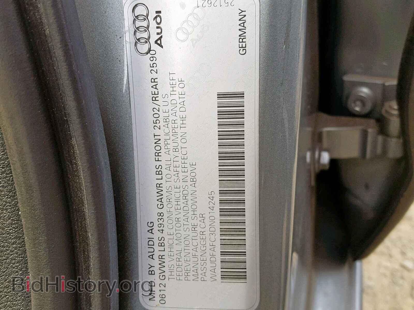 2013 AUDI A6 - VIN: WAUDFAFC3DN014245 - Photo 10
