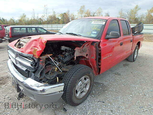 2001 DODGE DAKOTA - VIN: 1B7GL2AX91S191176 - Фото 2