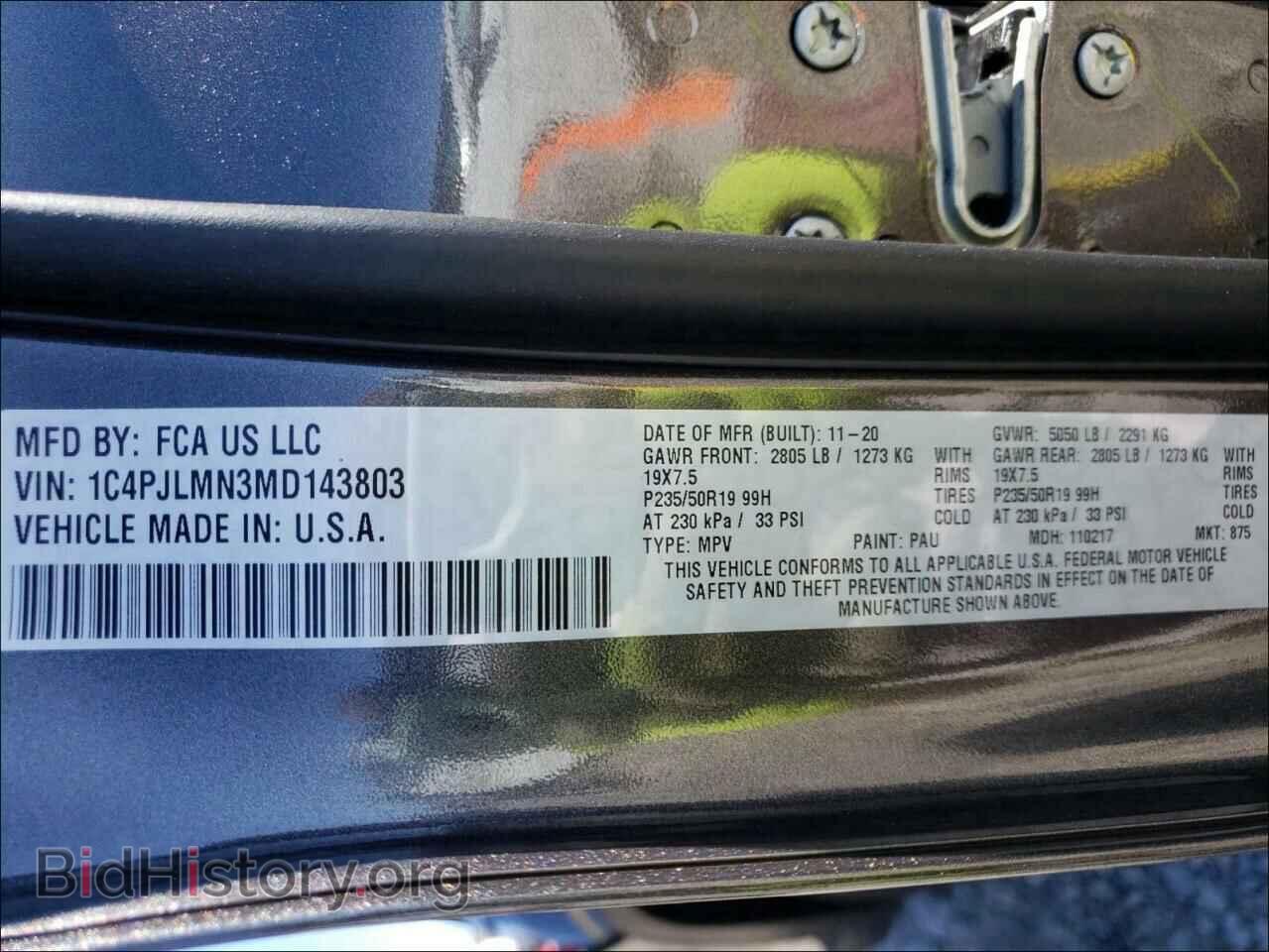 2021 JEEP CHEROKEE - VIN: 1C4PJLMN3MD143803 - Фото 10