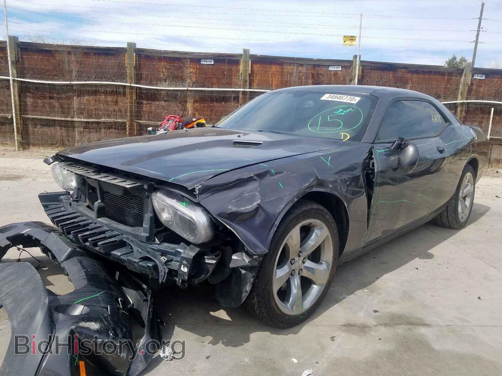 2014 DODGE CHALLENGER - VIN: 2C3CDYAG7EH294726 - Фото 2