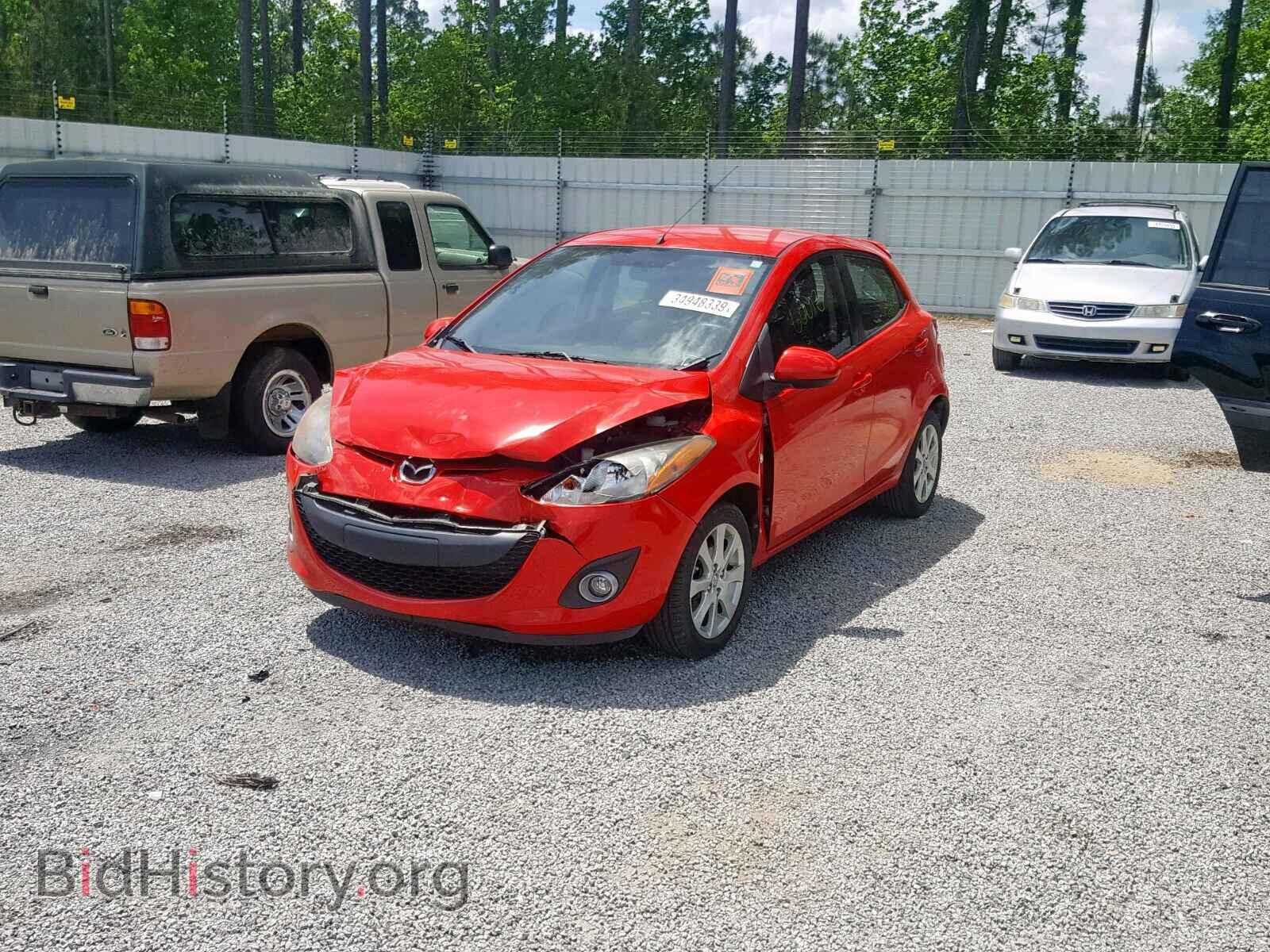 2011 MAZDA 2 - VIN: JM1DE1HY4B0119336 - Фото 2