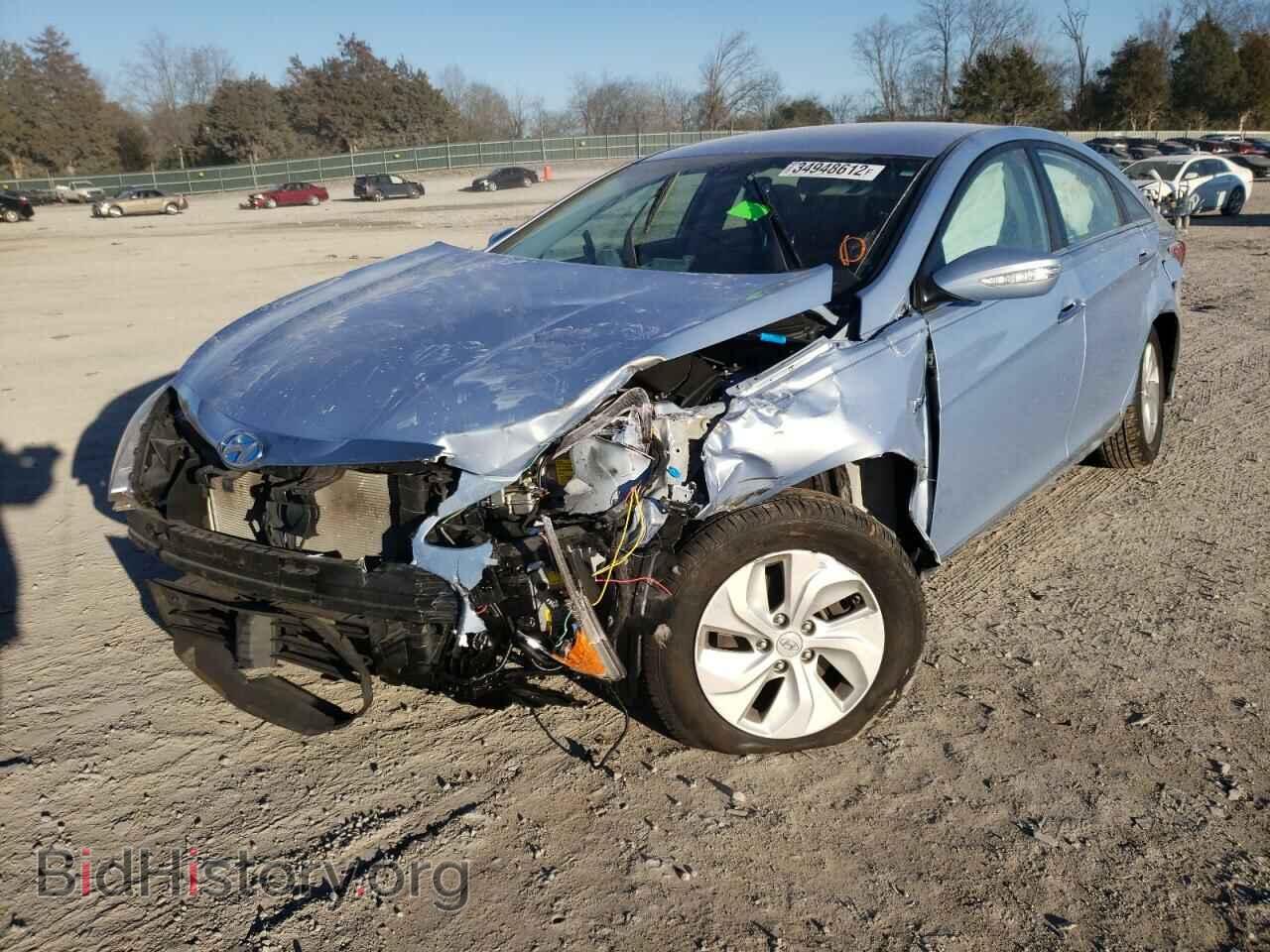 2014 HYUNDAI SONATA - VIN: KMHEC4A40EA114437 - Фото 2