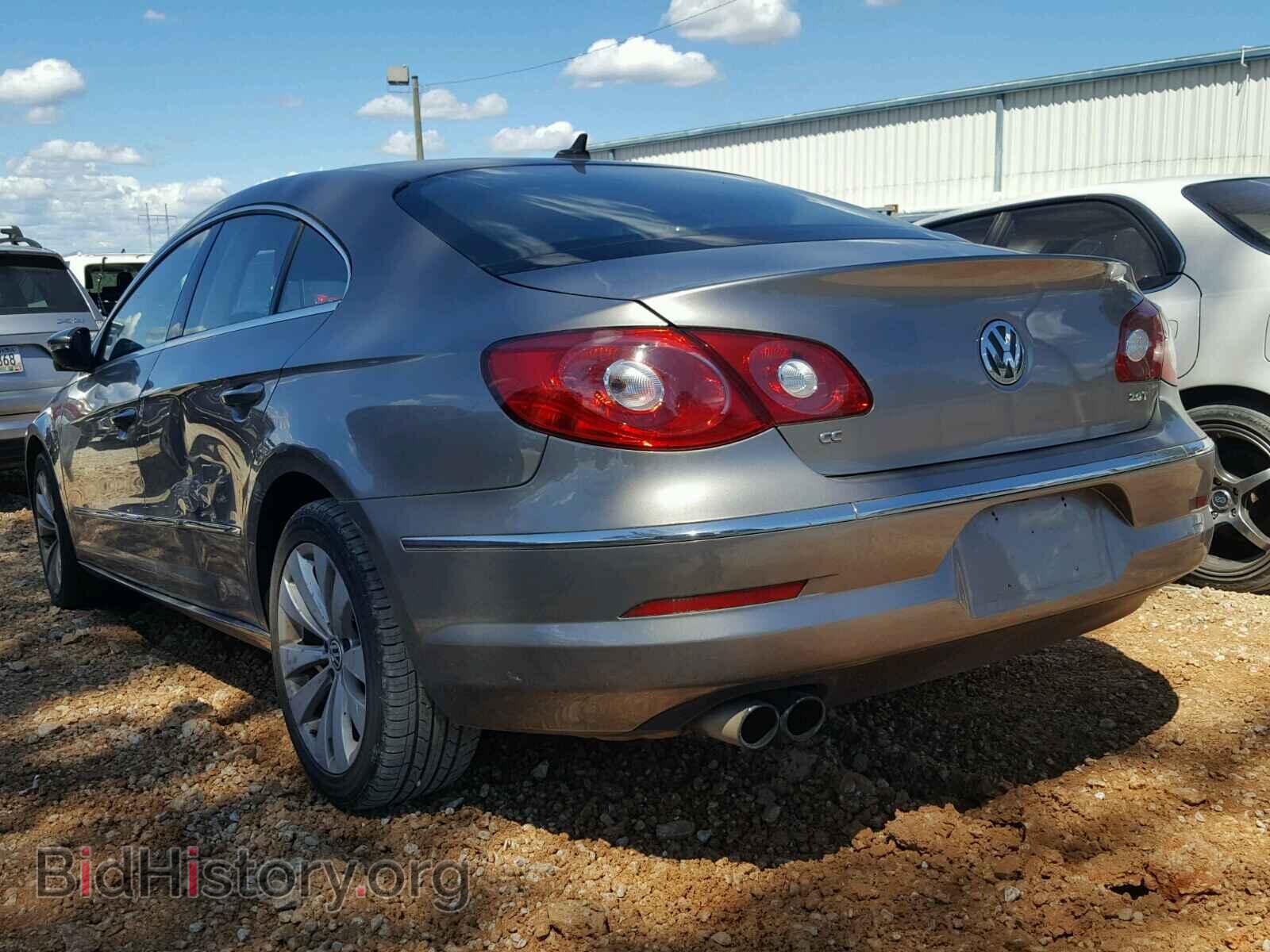 2012 VOLKSWAGEN CC - VIN: WVWMN7AN9CE534367 - Фото 3