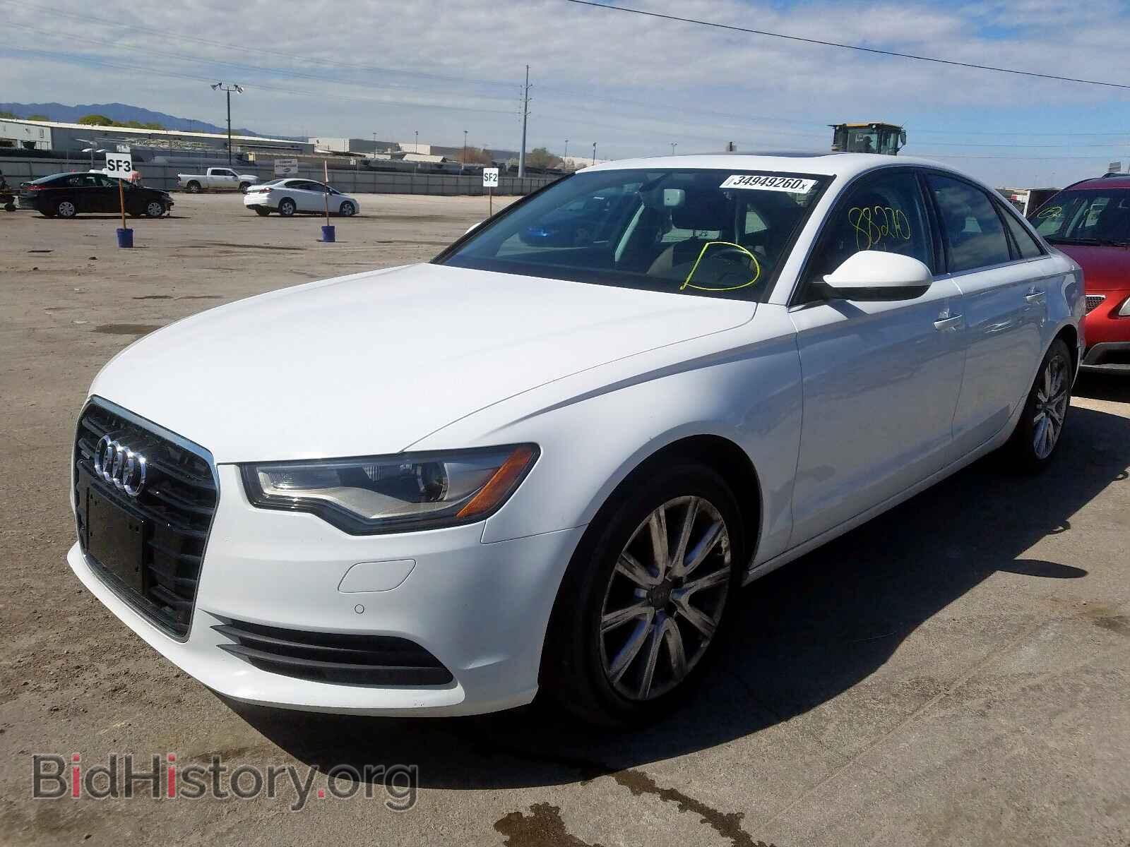 2013 AUDI A6 - VIN: WAUGFAFC5DN090210 - Photo 2