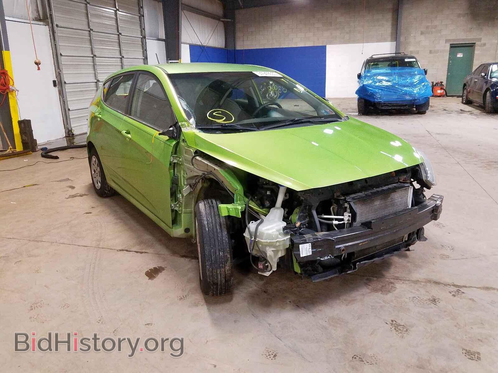 Photo KMHCT5AE2CU024109 - HYUNDAI ACCENT 2012