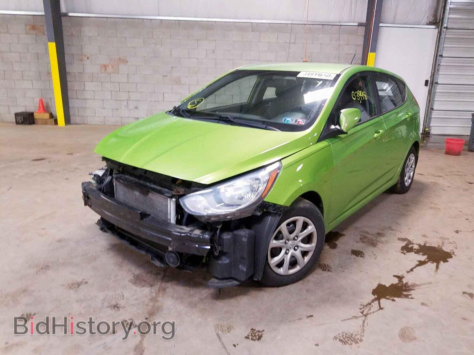 2012 HYUNDAI ACCENT - VIN: KMHCT5AE2CU024109 - Photo 2