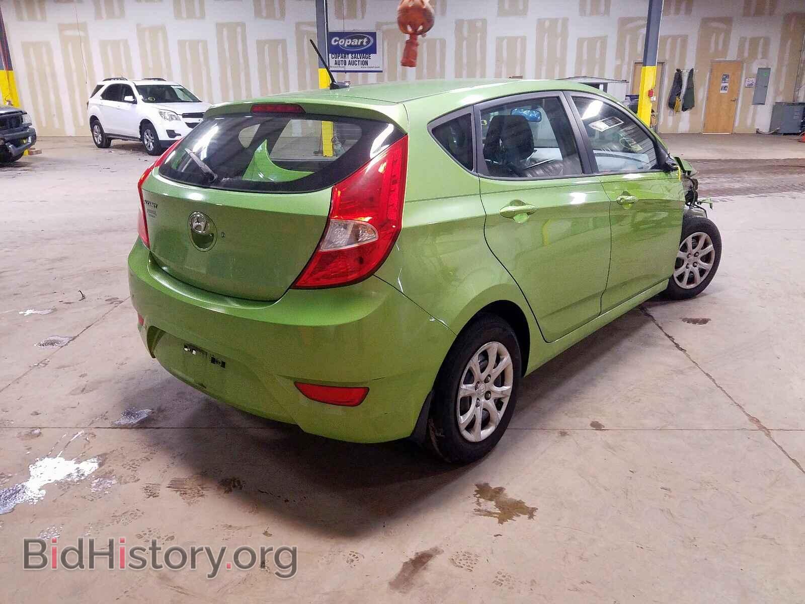 2012 HYUNDAI ACCENT - VIN: KMHCT5AE2CU024109 - Photo 4
