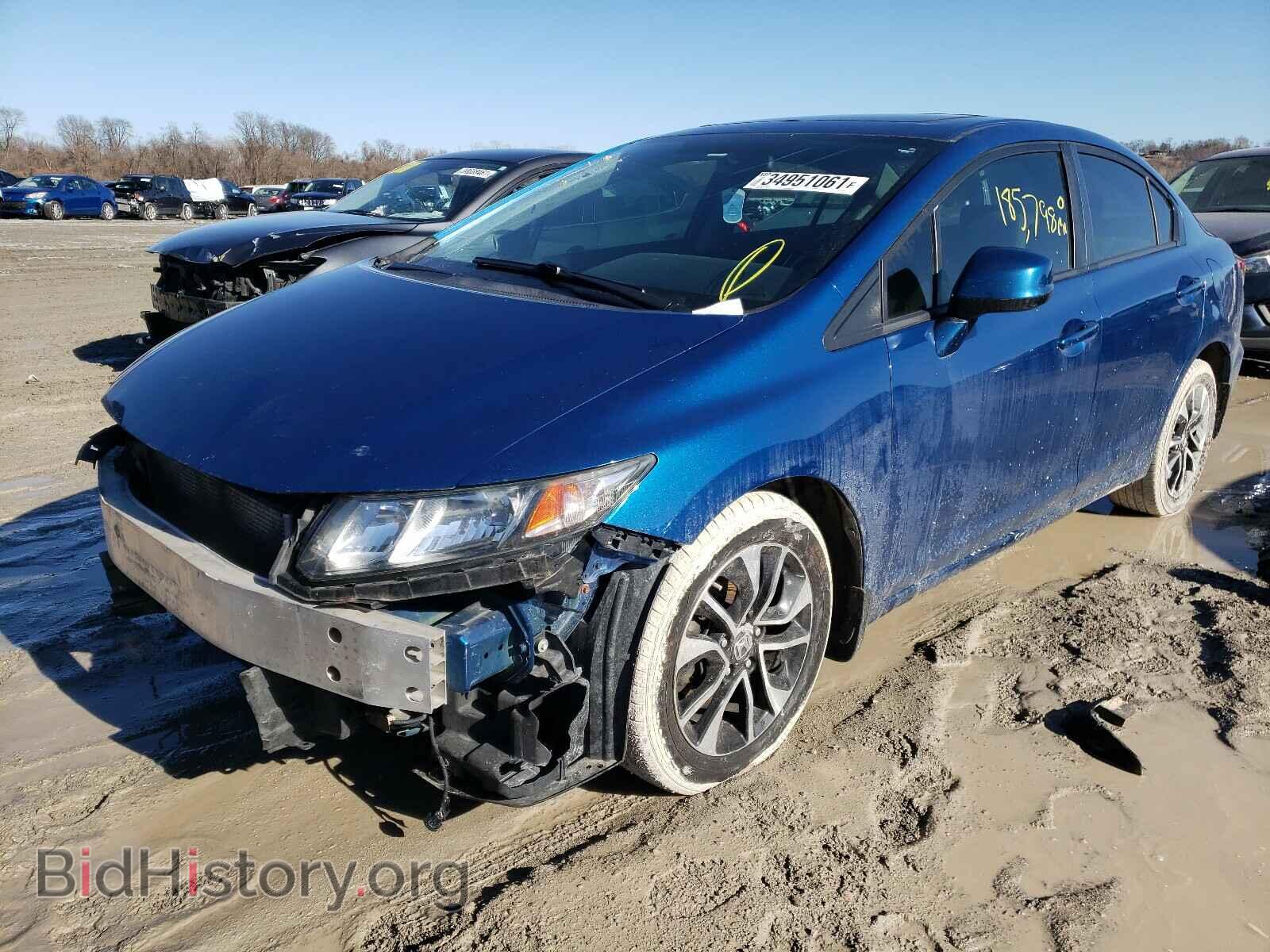 2013 HONDA CIVIC - VIN: 19XFB2F92DE082476 - Фото 2