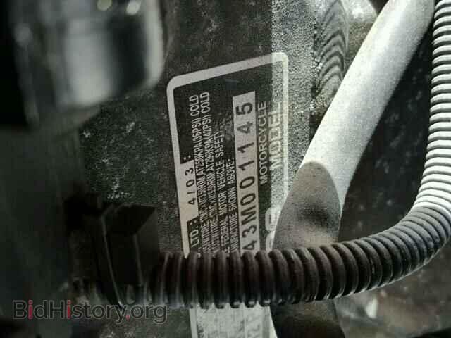 2003 HONDA CBR CYCLE - VIN: JH2PC37143M001145 - Фото 10