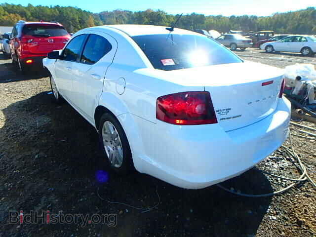 2014 DODGE AVENGER - VIN: 1C3CDZAB8EN144061 - Фото 3