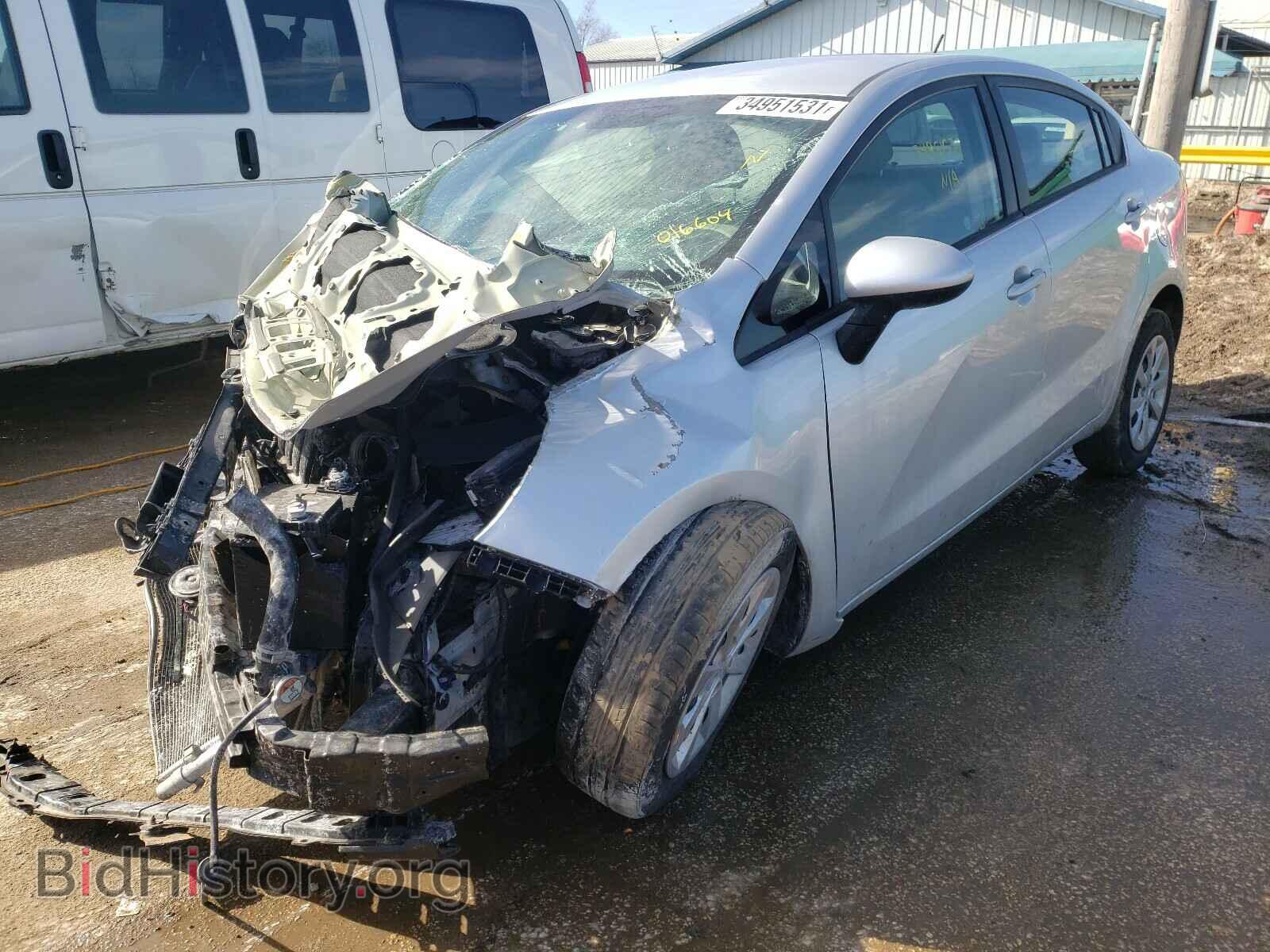 2017 KIA RIO - VIN: KNADM4A36H6016604 - Фото 2