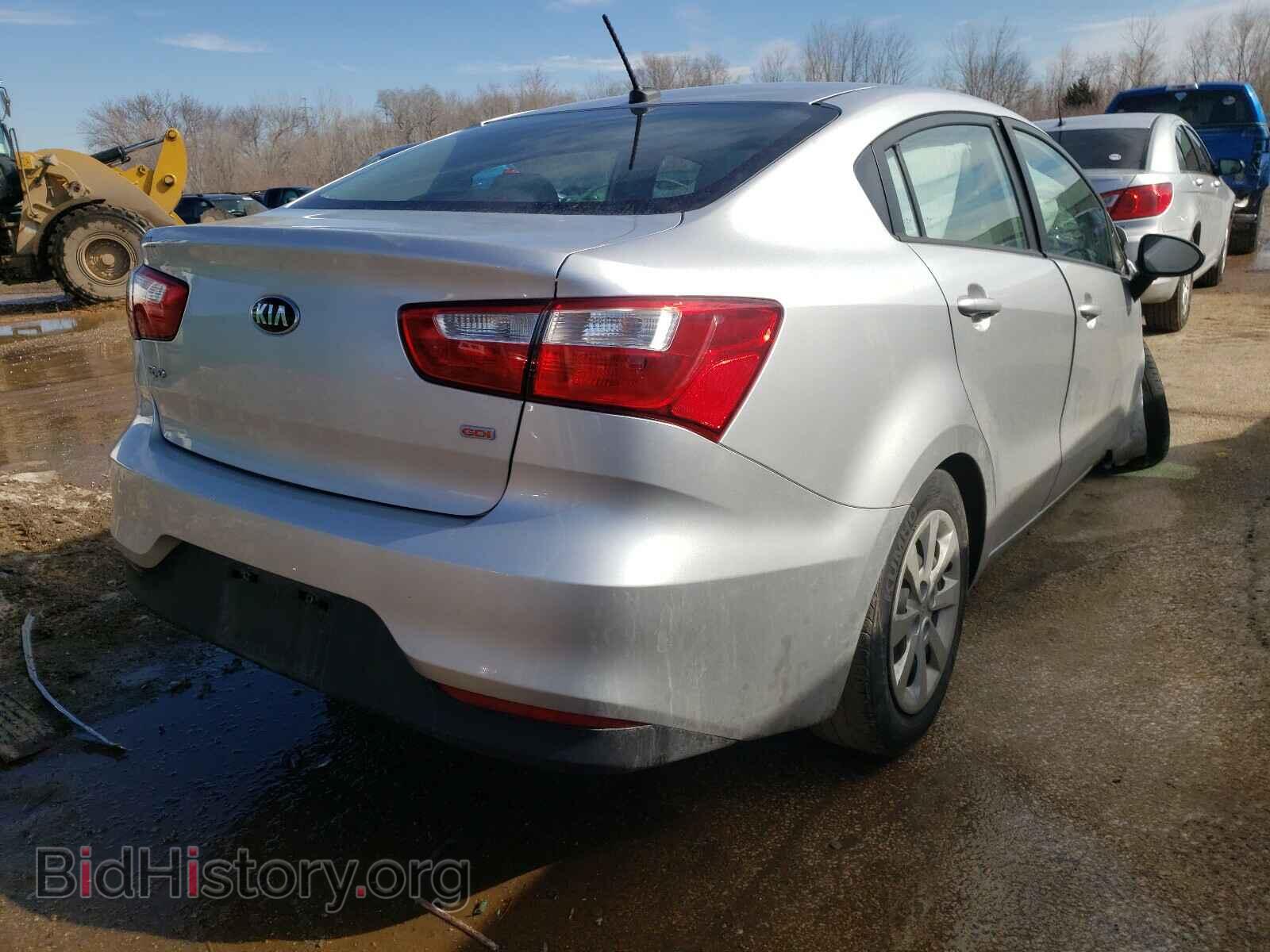 2017 KIA RIO - VIN: KNADM4A36H6016604 - Фото 4