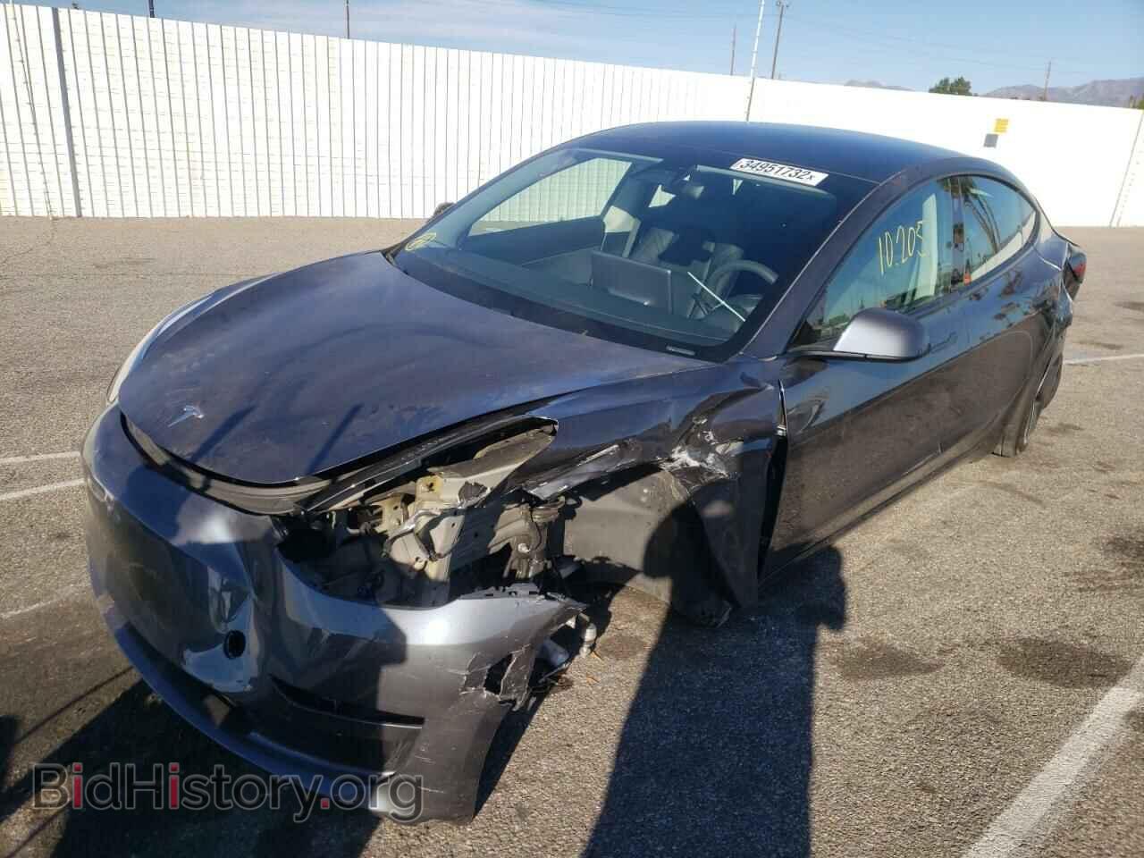 2021 TESLA MODEL 3 - VIN: 5YJ3E1EB1MF937302 - Photo 2