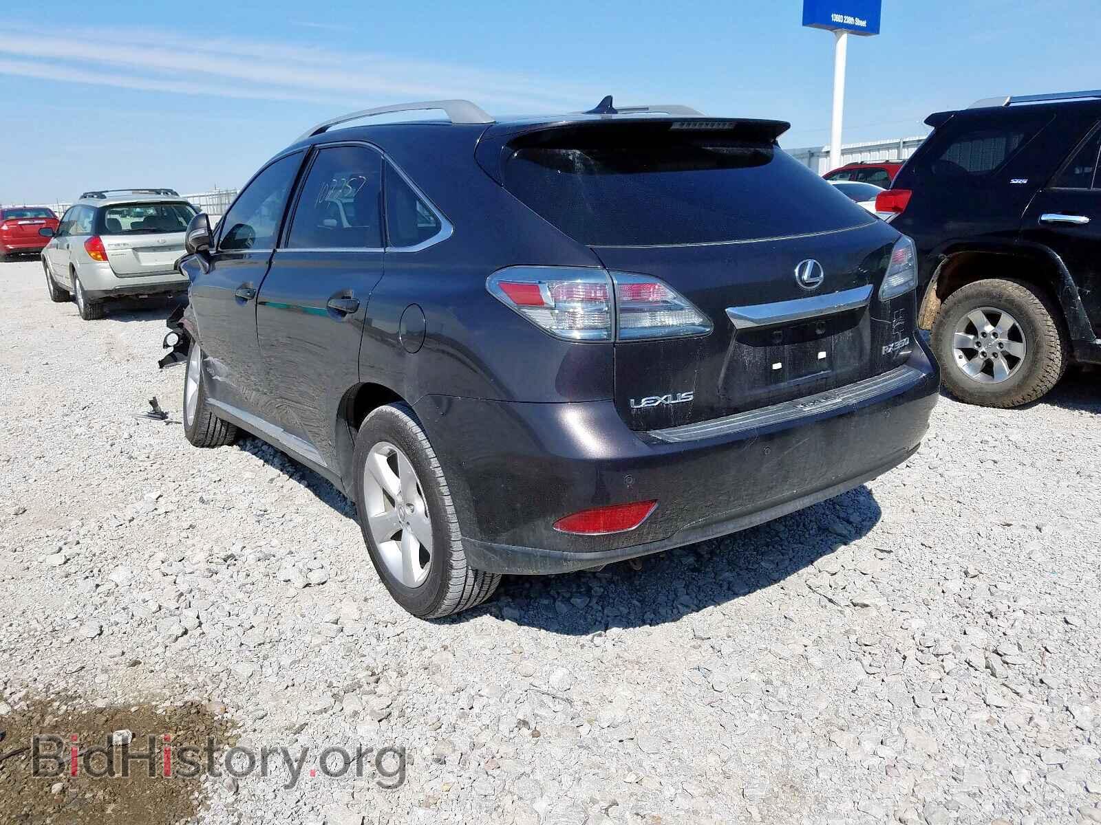 2010 LEXUS RX350 - VIN: 2T2BK1BAXAC061213 - Фото 3