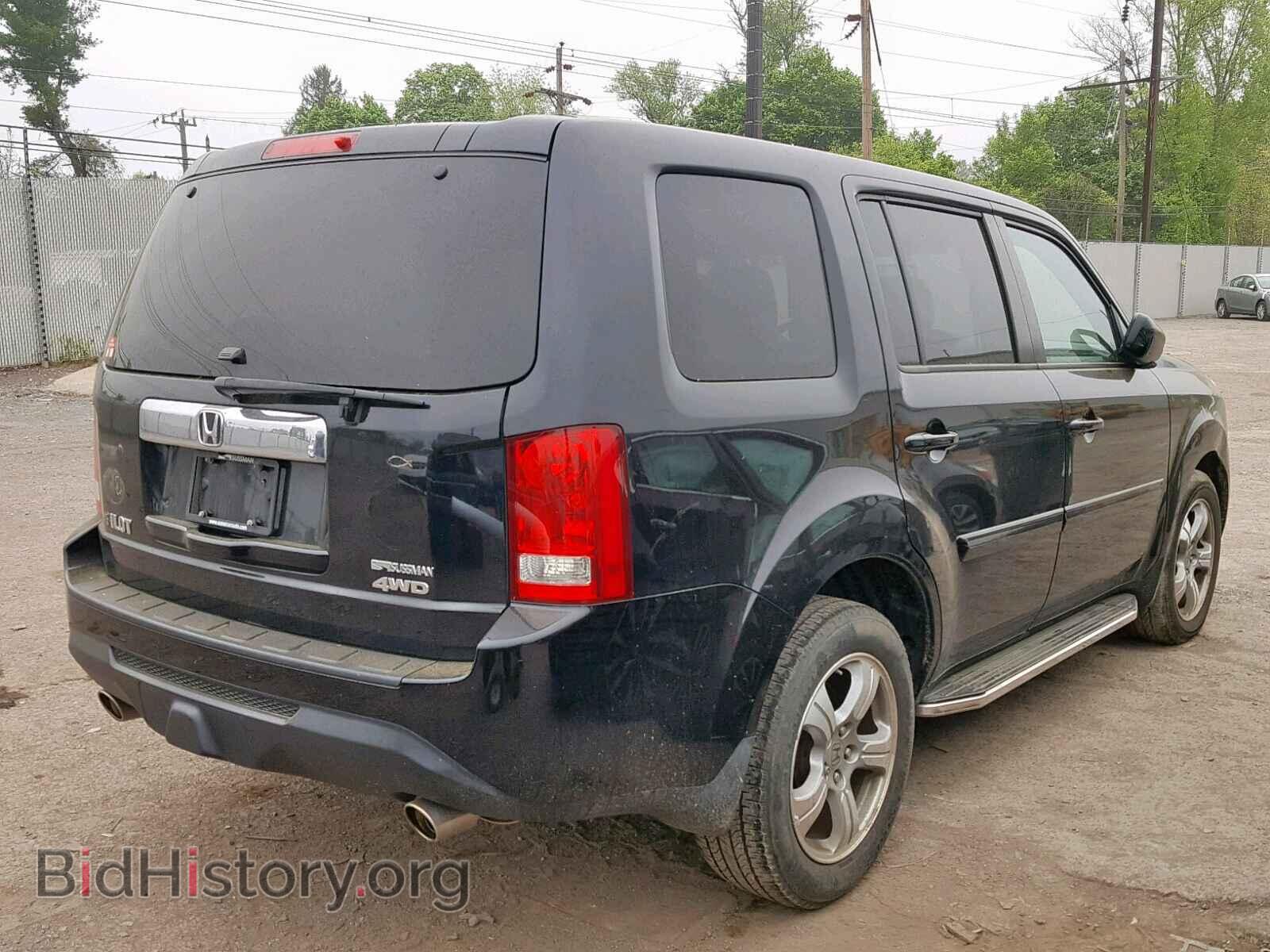 2013 HONDA PILOT EXL - VIN: 5FNYF4H67DB014972 - Фото 4