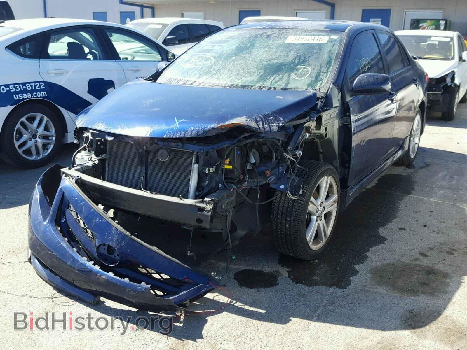 2013 TOYOTA COROLLA BA - VIN: 5YFBU4EE8DP110170 - Фото 2