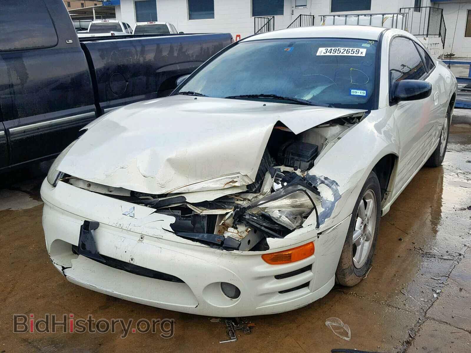 2003 MITSUBISHI ECLIPSE - VIN: 4A3AC34G43E043636 - Фото 2