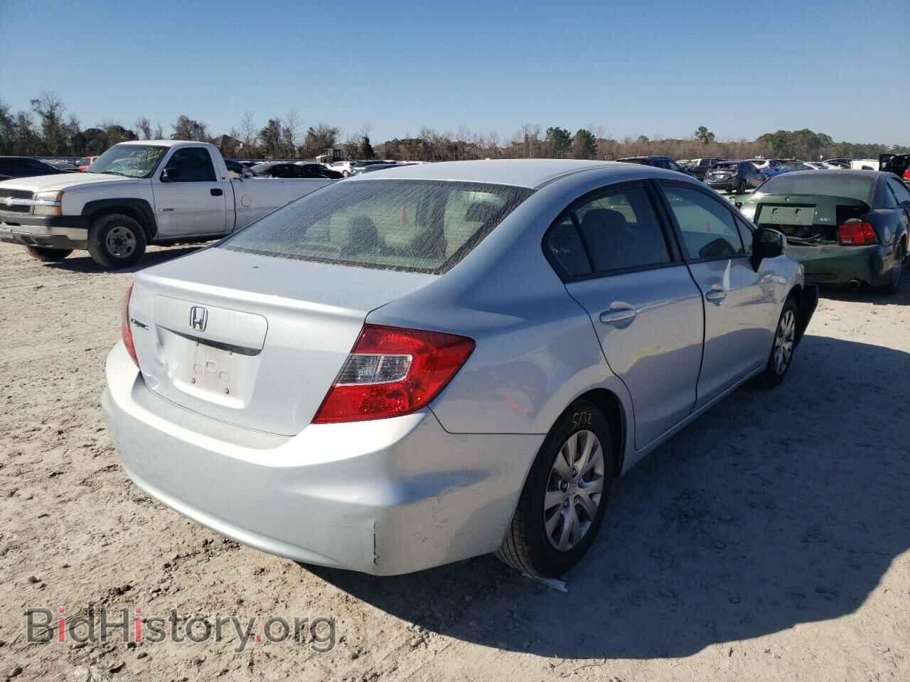 2012 HONDA CIVIC - VIN: 19XFB2F57CE074725 - Фото 4
