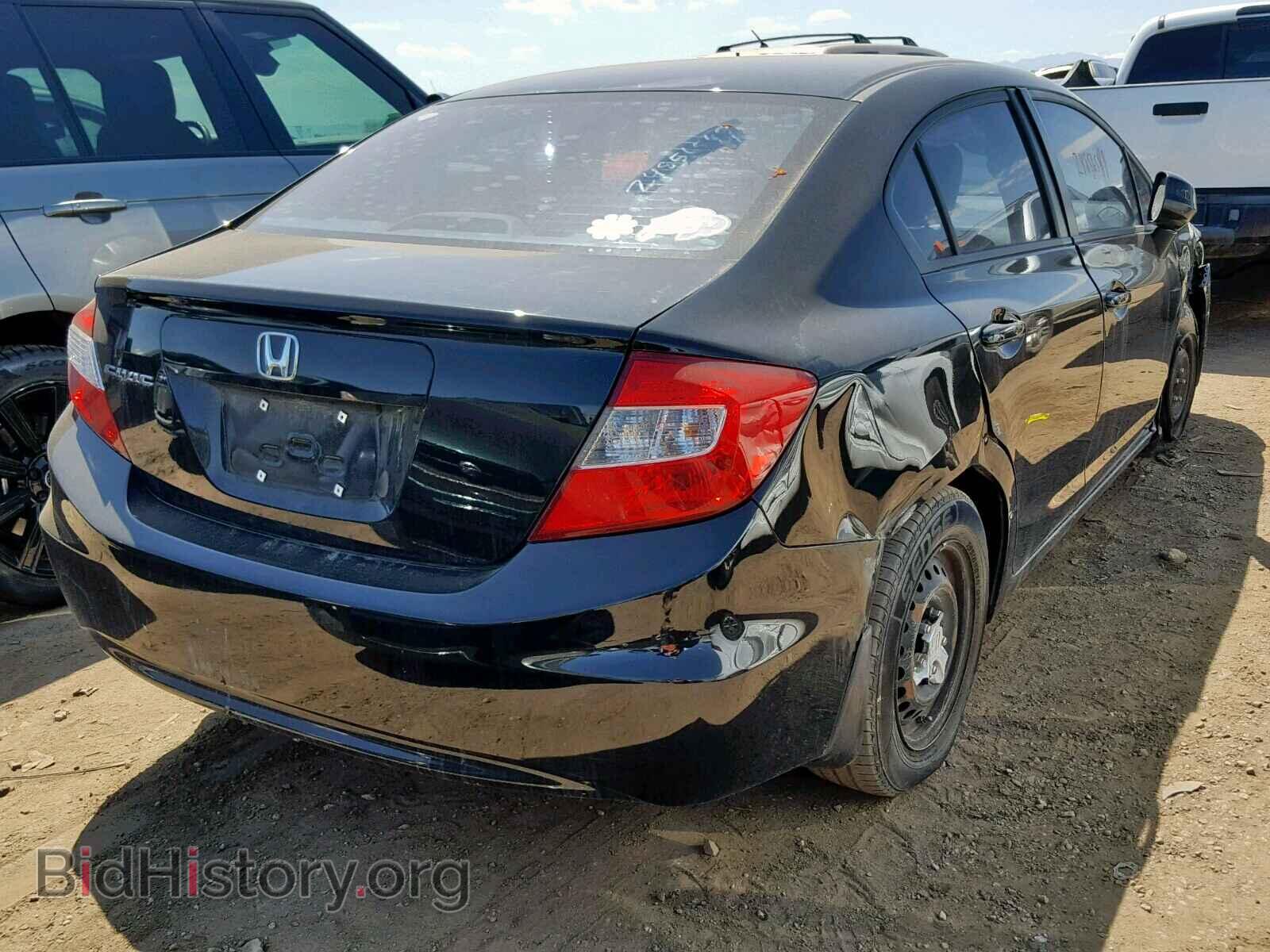 2012 HONDA CIVIC LX - VIN: 19XFB2F55CE010294 - Фото 4