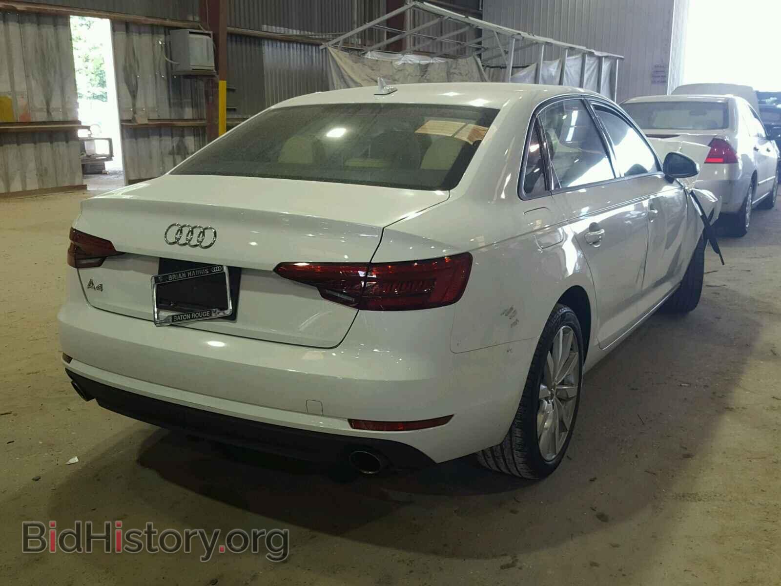 2017 AUDI A4 - VIN: WAUGNAF4XHA044204 - Фото 4