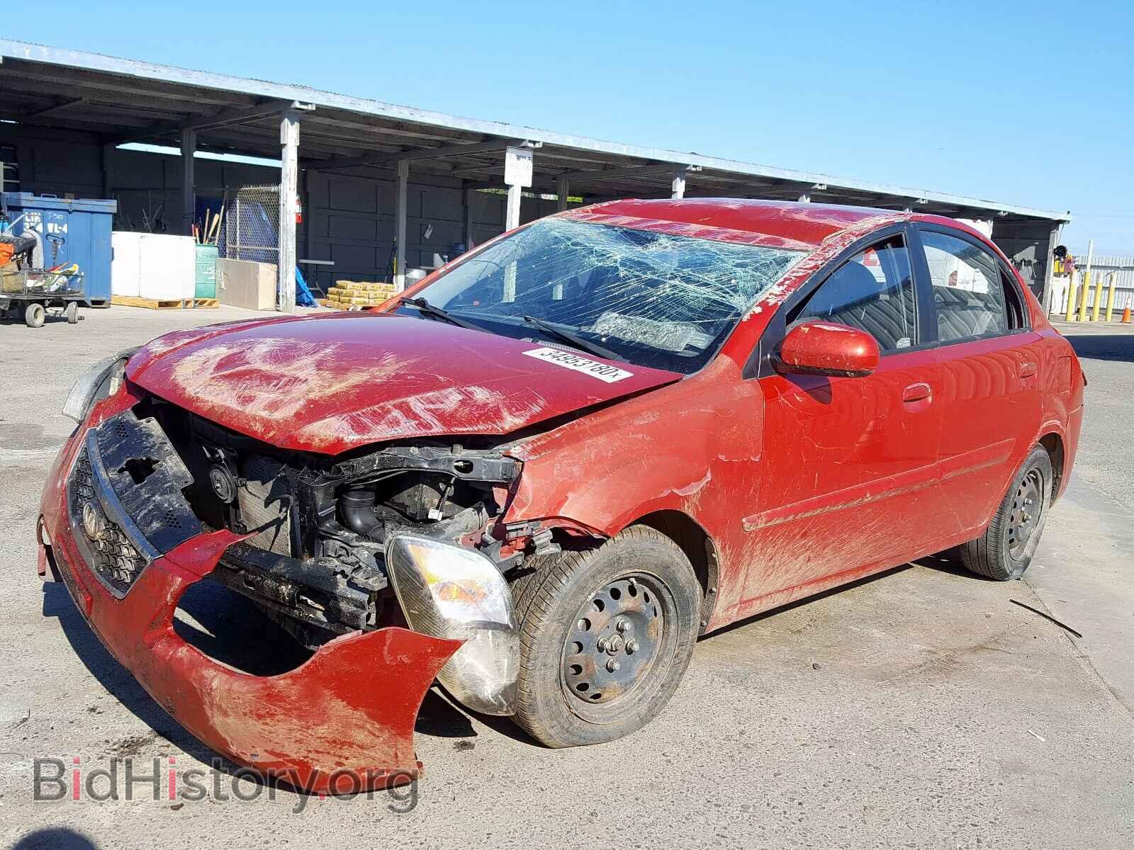 2011 KIA RIO BASE - VIN: KNADH4A35B6923663 - Фото 2