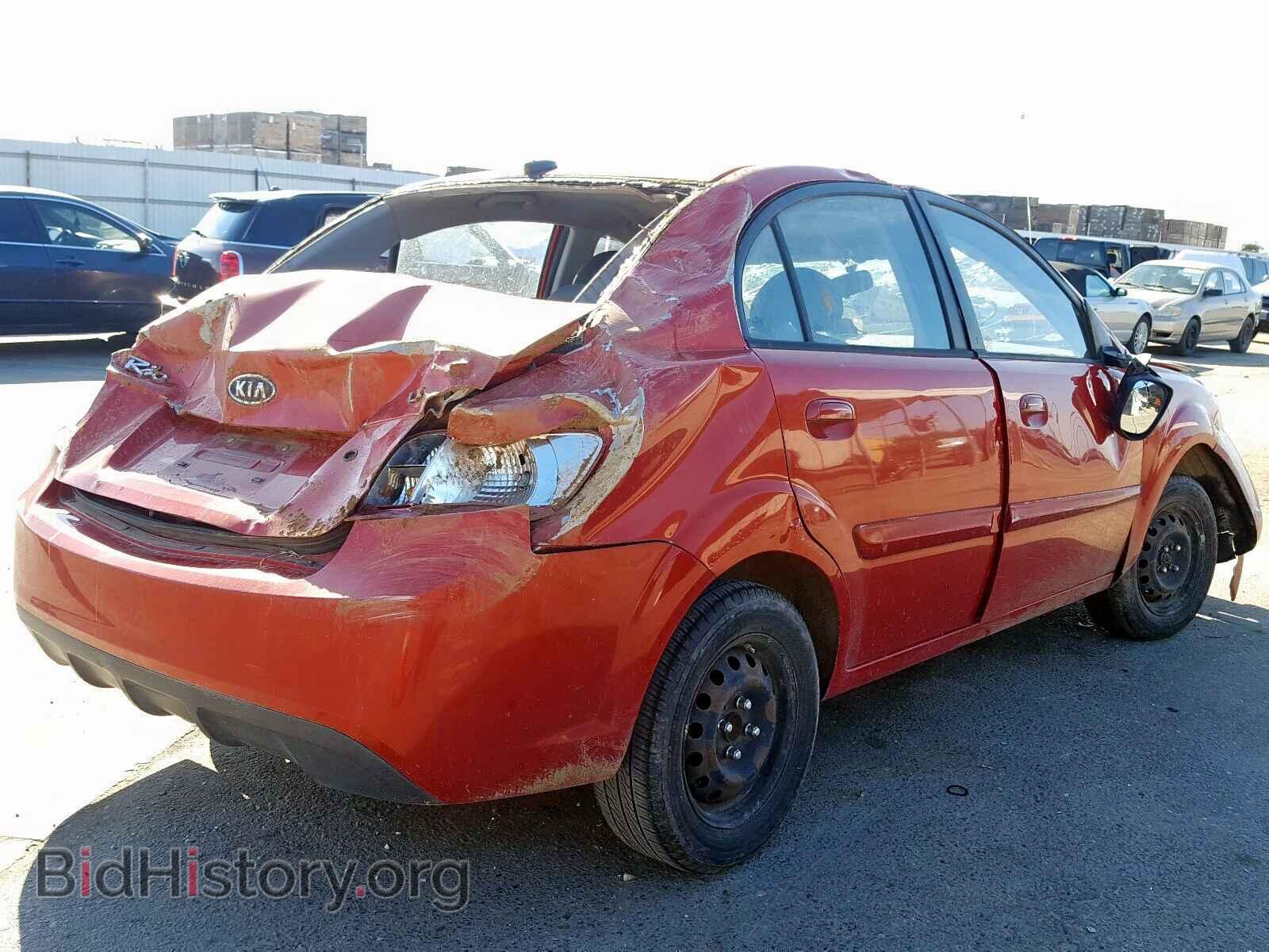 2011 KIA RIO BASE - VIN: KNADH4A35B6923663 - Фото 4