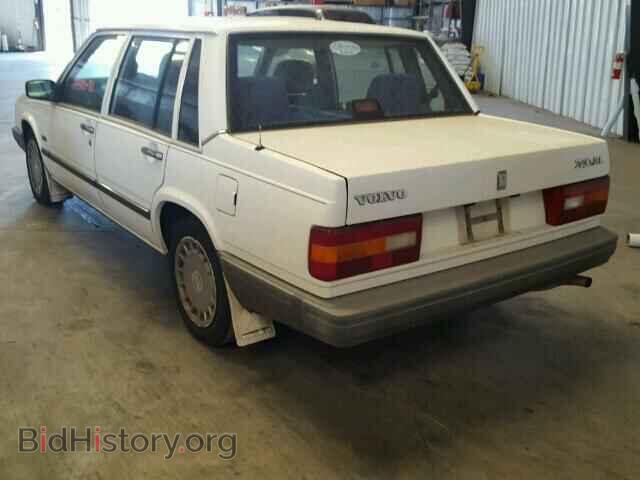 1990 VOLVO 740 - VIN: YV1FA8843L2459779 - Фото 3