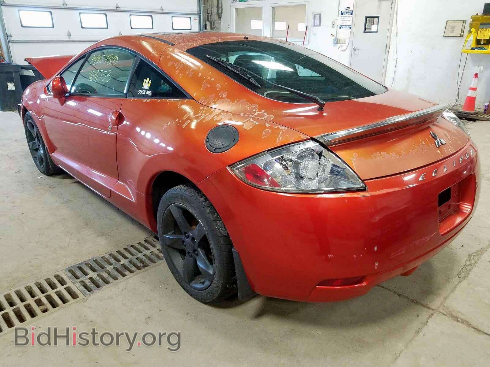 2006 MITSUBISHI ECLIPSE - VIN: 4A3AK24F86E015718 - Фото 3
