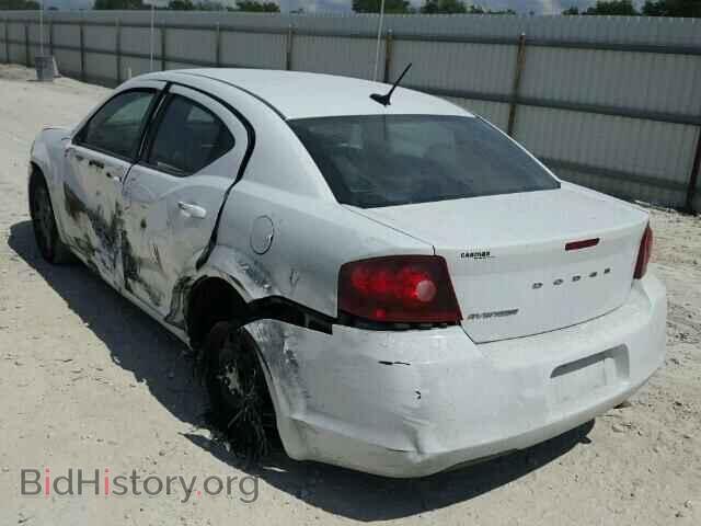 2012 DODGE AVENGER - VIN: 1C3CDZAB0CN213905 - Фото 3