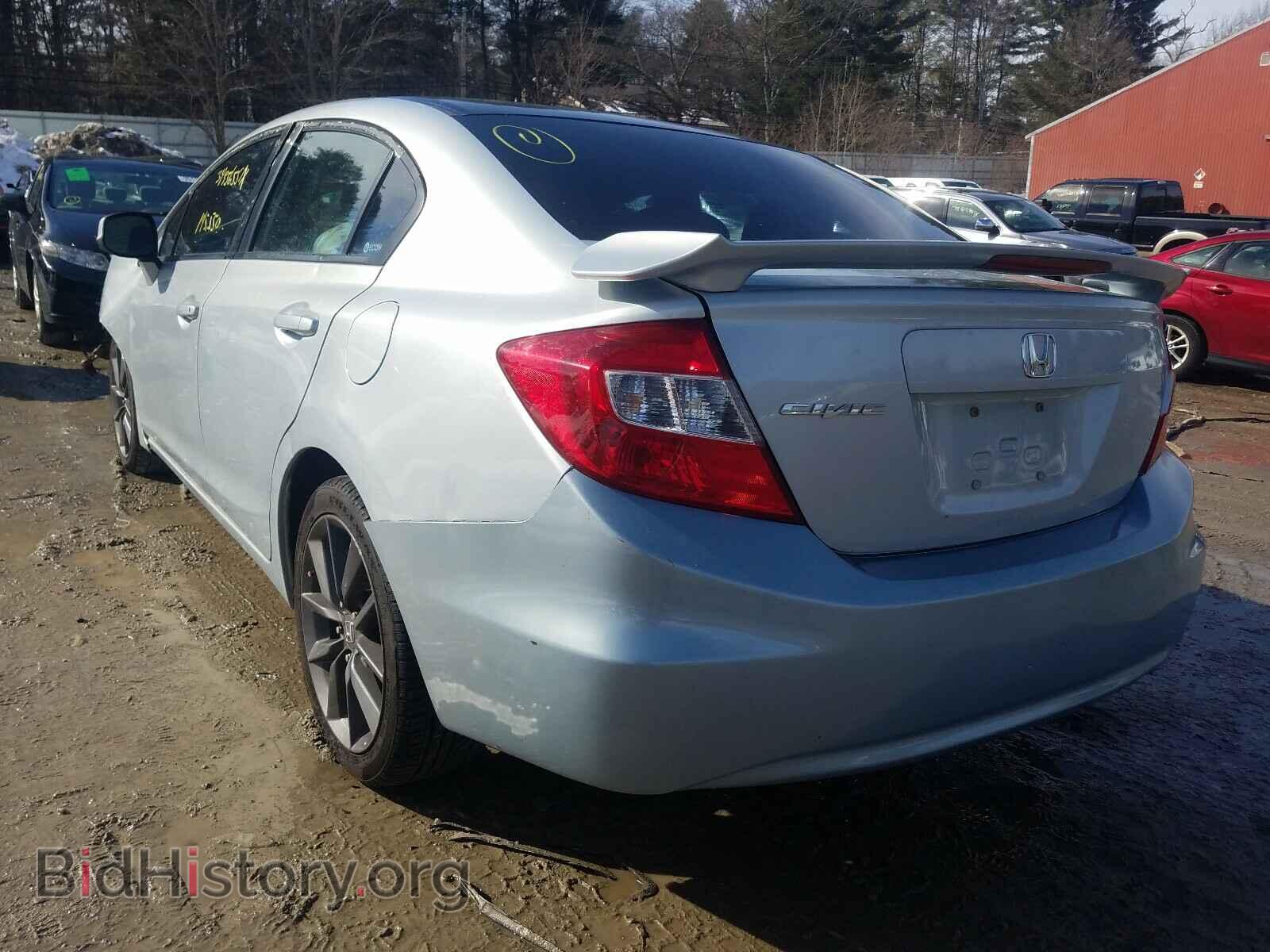 2012 HONDA CIVIC - VIN: 19XFB2F84CE324206 - Фото 3