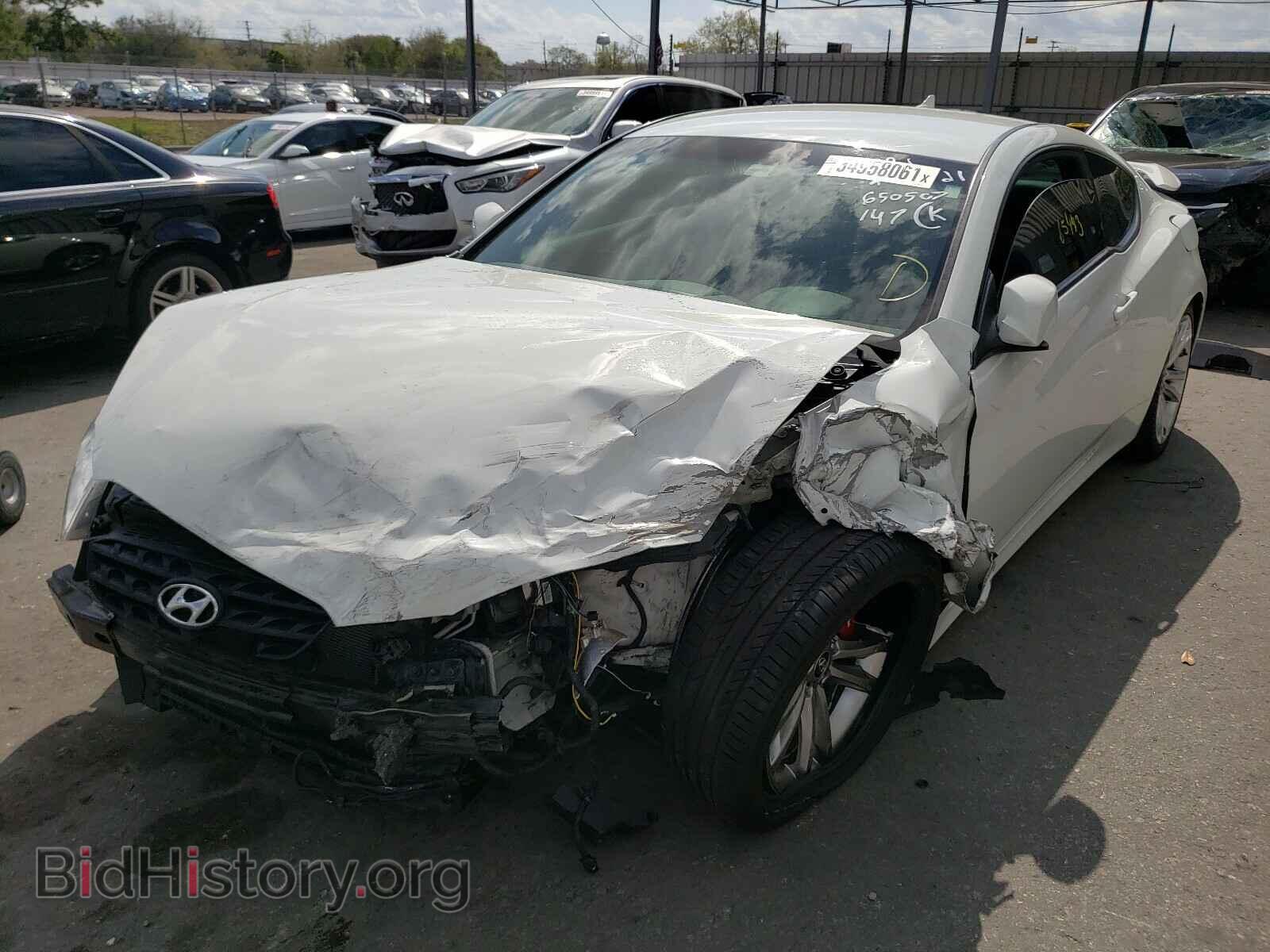 2012 HYUNDAI GENESIS - VIN: KMHHT6KD0CU067333 - Фото 2