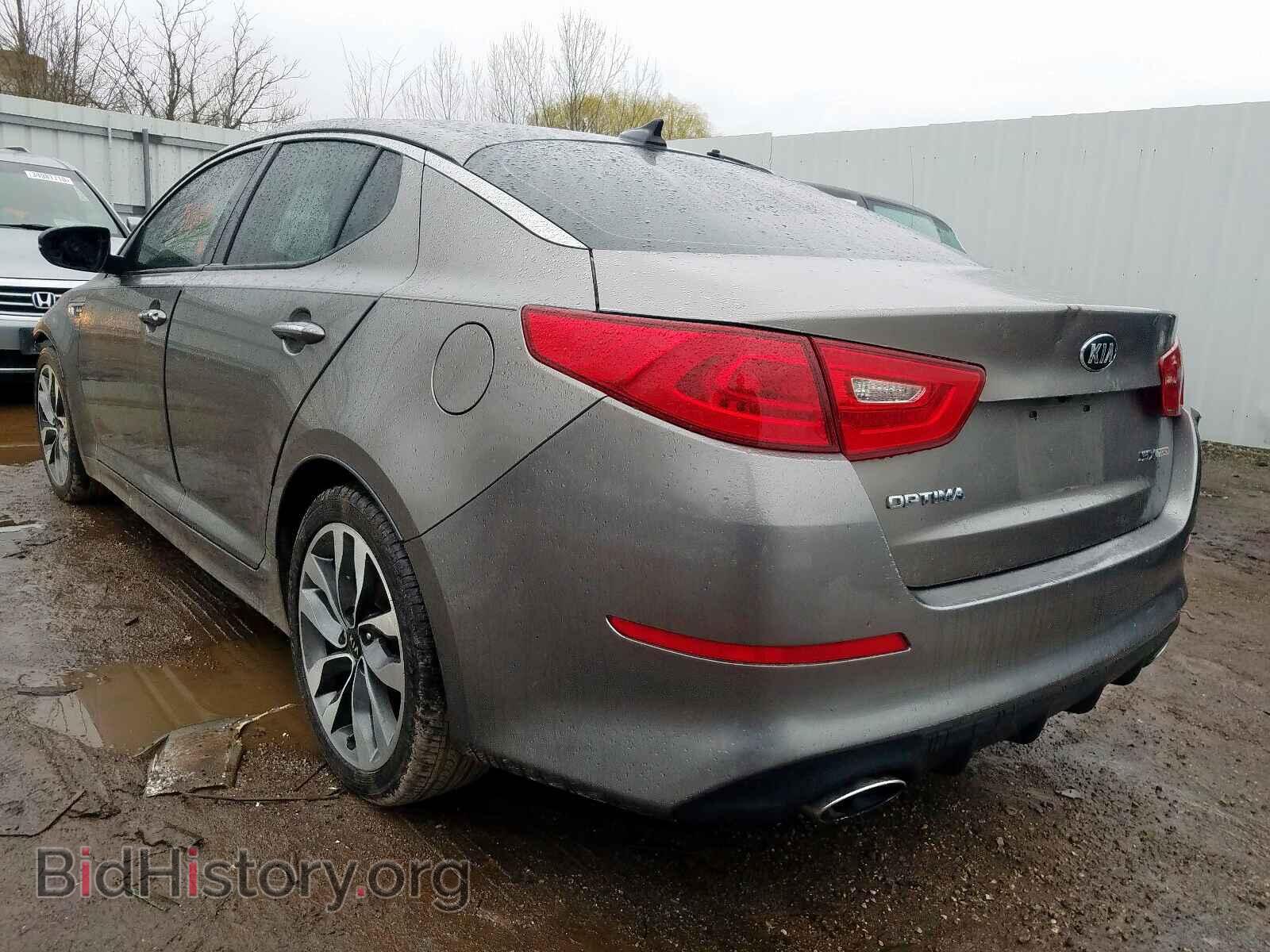 2015 KIA OPTIMA - VIN: 5XXGR4A61FG505163 - Фото 3