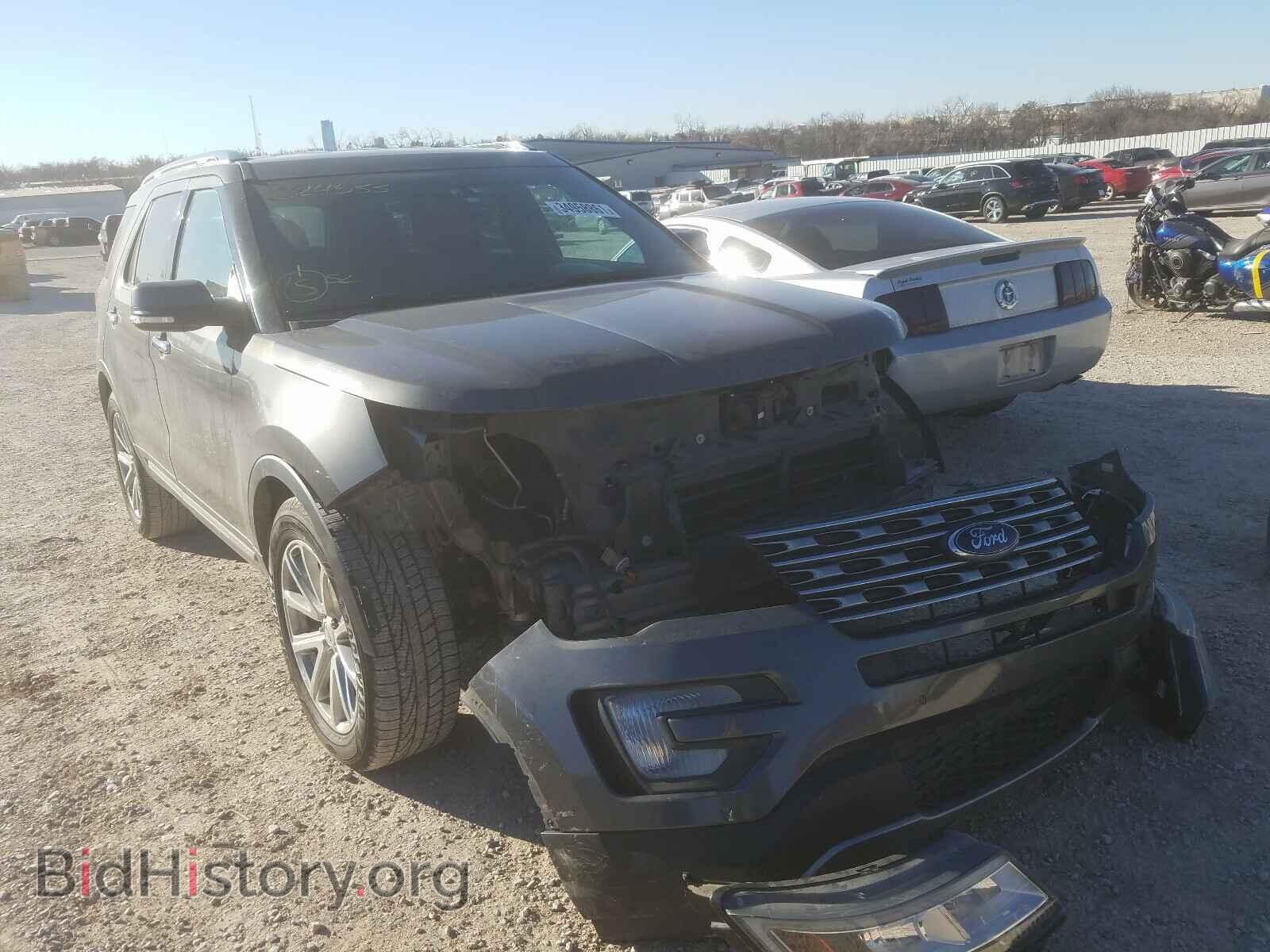 Фотография 1FM5K7F89GGC24533 - FORD EXPLORER 2016