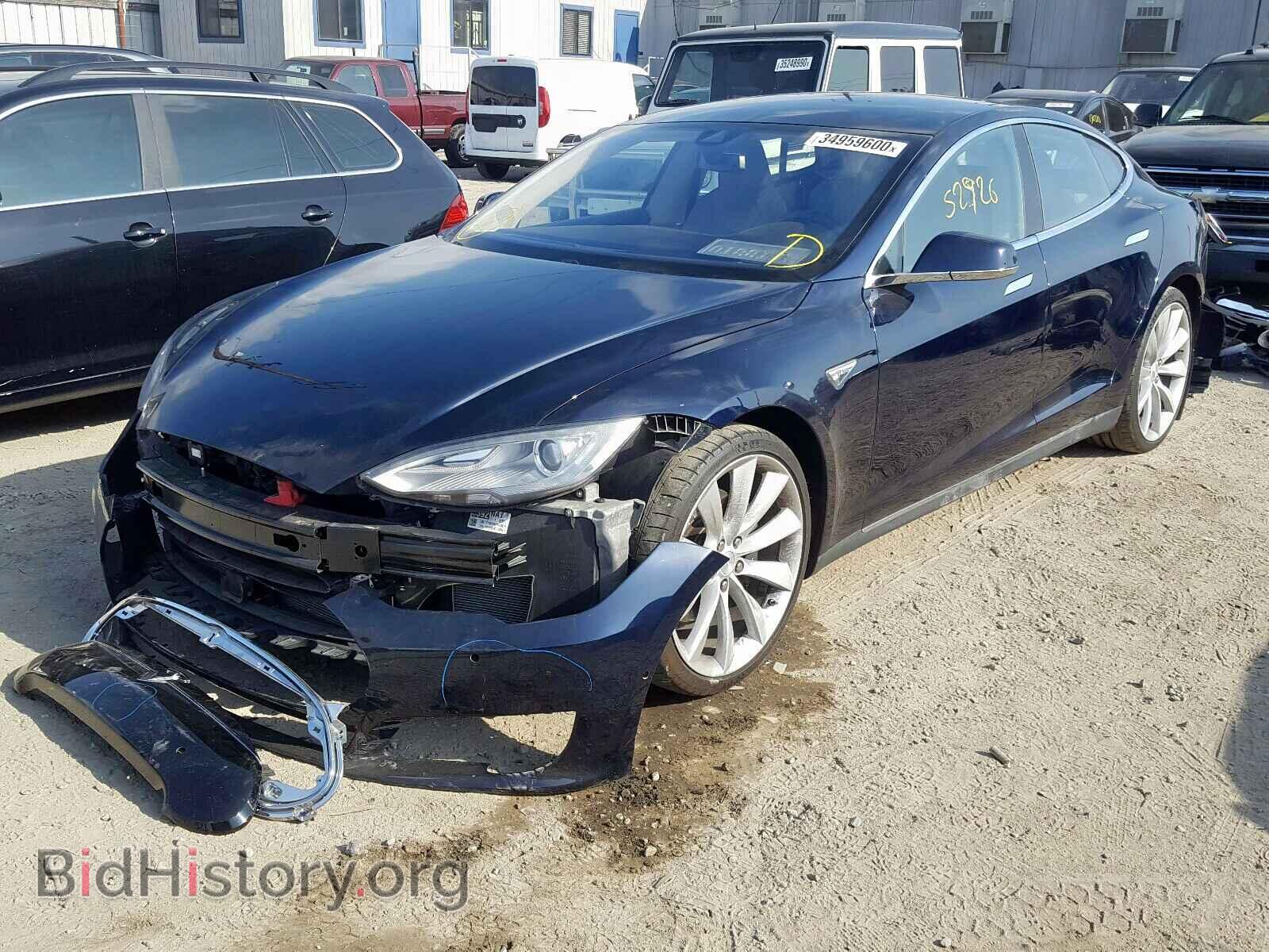 2015 TESLA MODEL S - VIN: 5YJSA1S12FF080512 - Photo 2