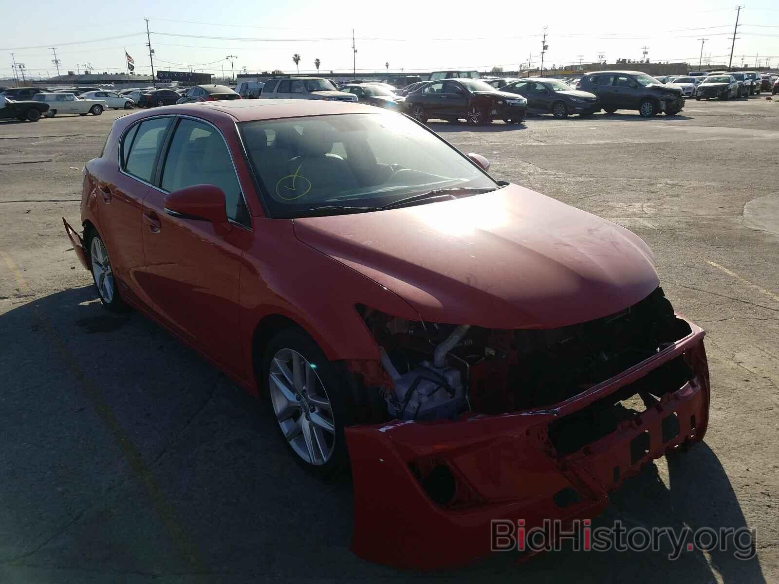 Photo JTHKD5BH1E2193864 - LEXUS CT 200 2014